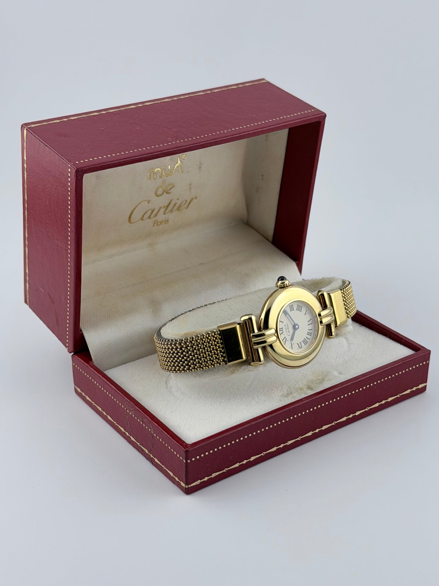 Cartier must de Colisee Quartz - 590002 - Ladies - Original Box