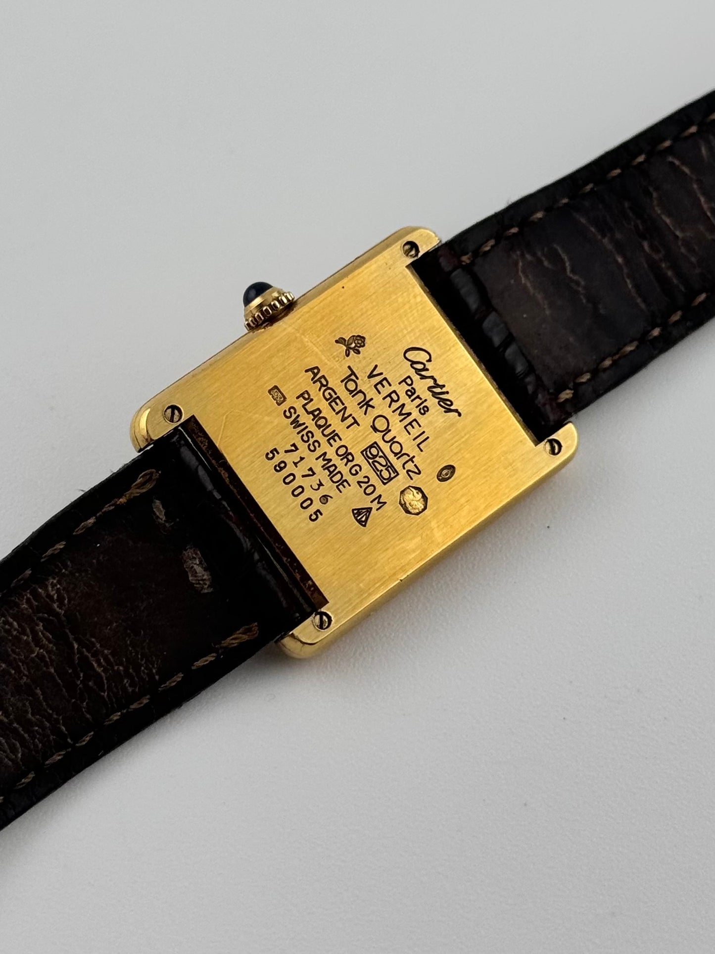 Cartier Tank Must Quartz - 590005 - Original Strap and Buckle