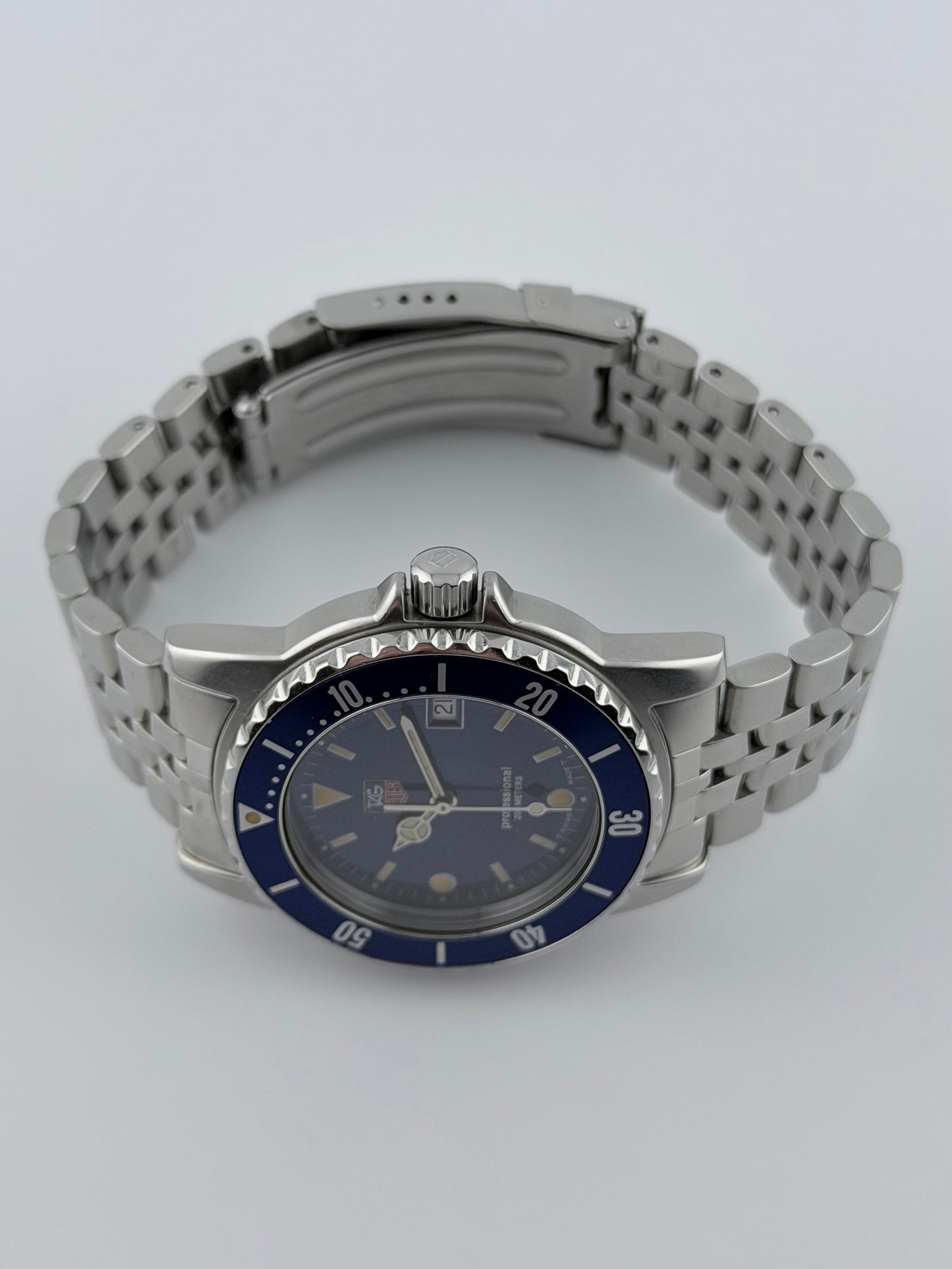 Tag Heuer Professional 200m Quartz Date - WD1214-D0-1 - Blue
