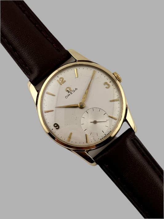 Omega Manual Wind Sub Seconds 9ct Solid Gold - 121.5400