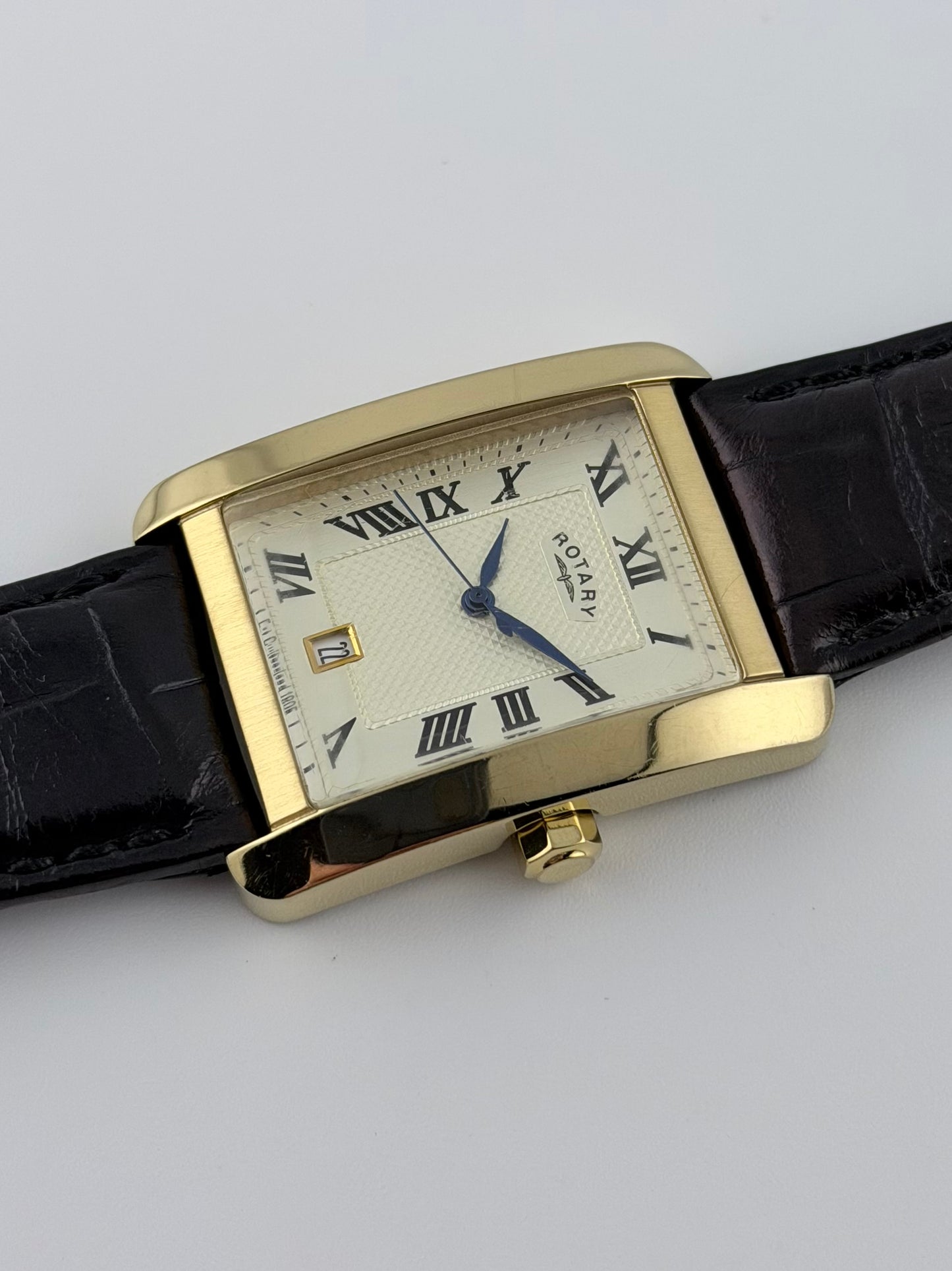 Rotary Tank Quartz Dress Watch CGS00007/09