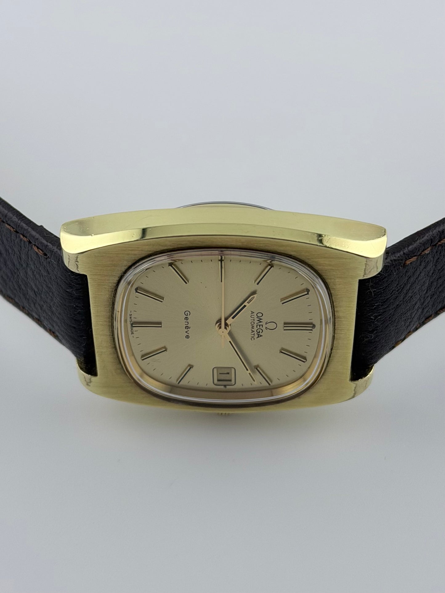 Omega Geneve Automatic Date TV Dial 166.0190