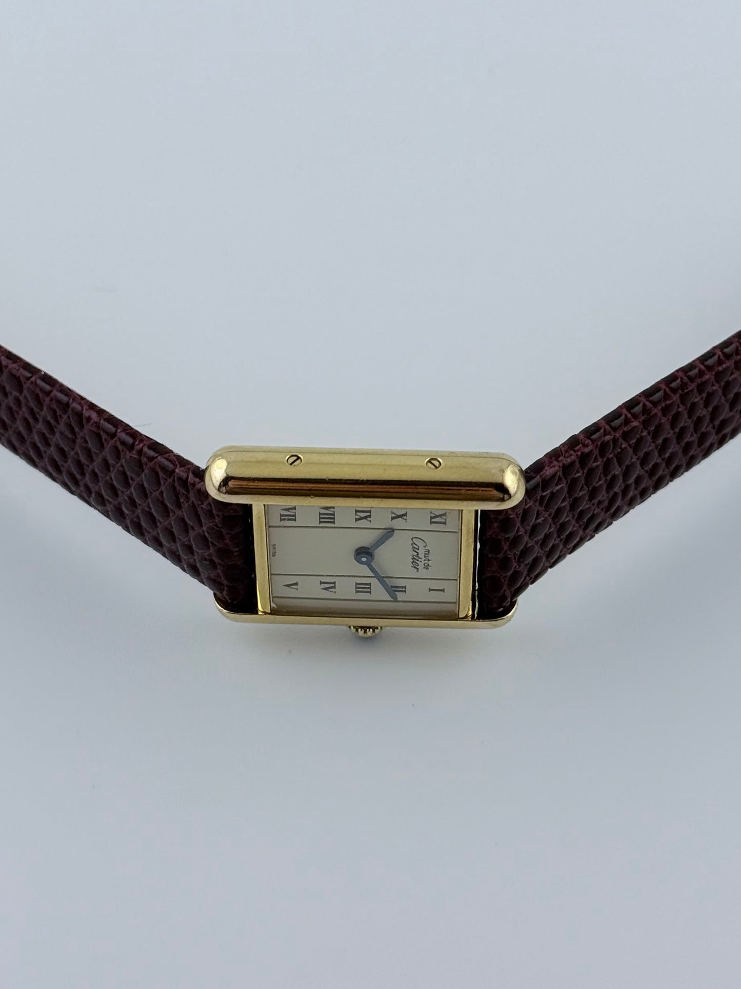 Cartier Must De Cartier Vermeil Tank Quartz - 5057001 - Ladies