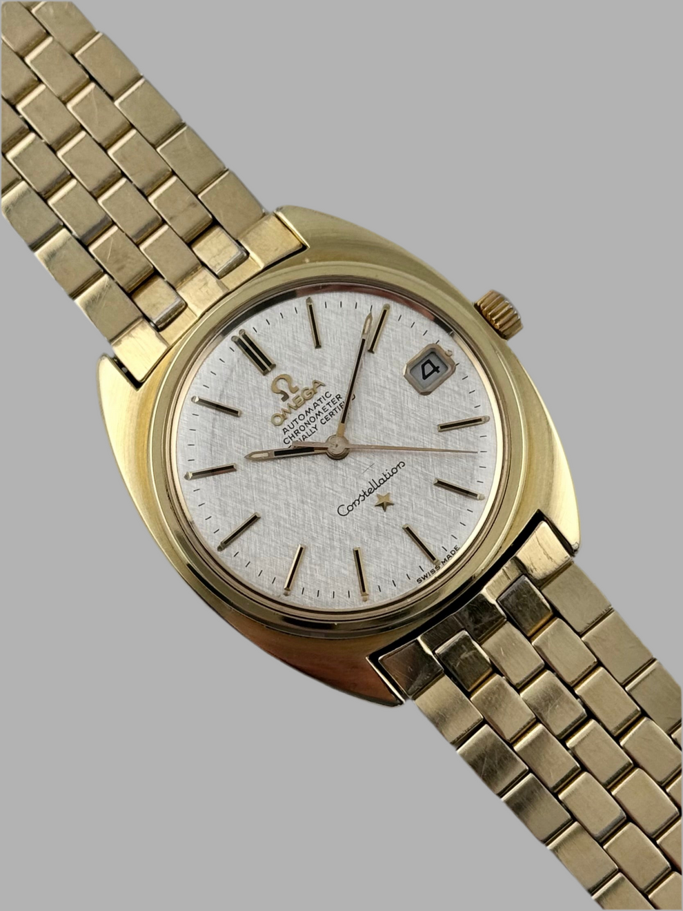 Omega Constellation Chronometer Automatic Date 168.017 - Box and Paper ...