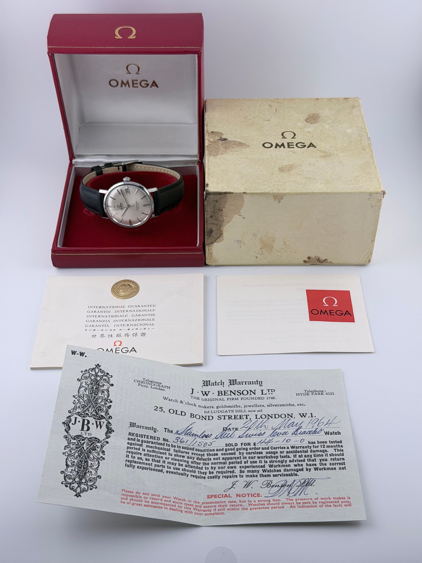 Omega Seamaster De Ville Automatic - CK14910 - Box and Papers!