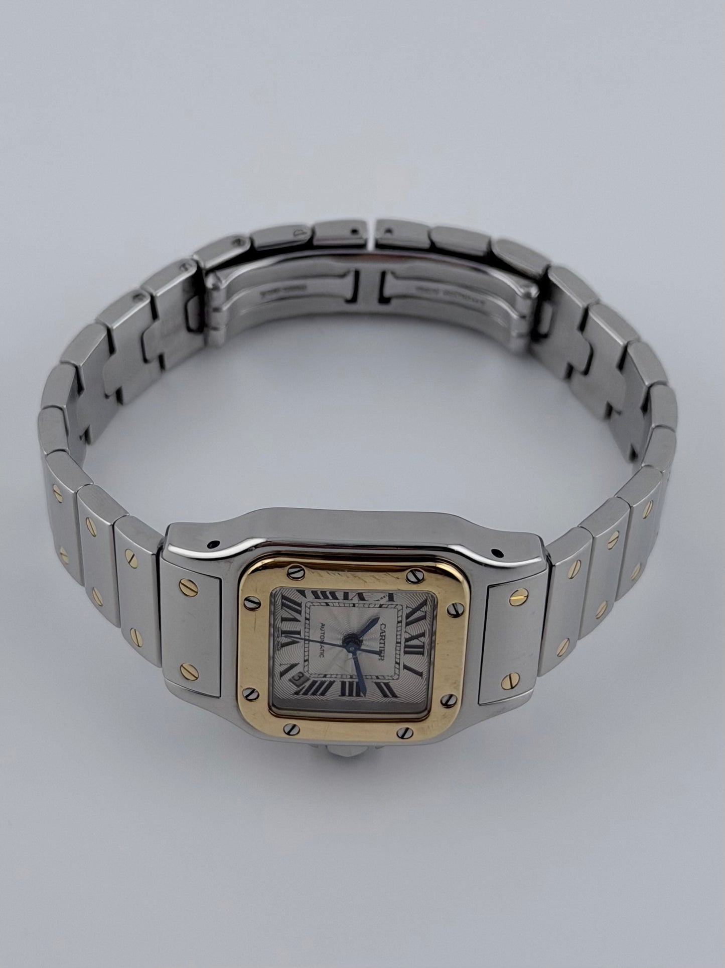 Cartier Santos Galbee Date Automatic - 2423 - Ladies - Two Tone