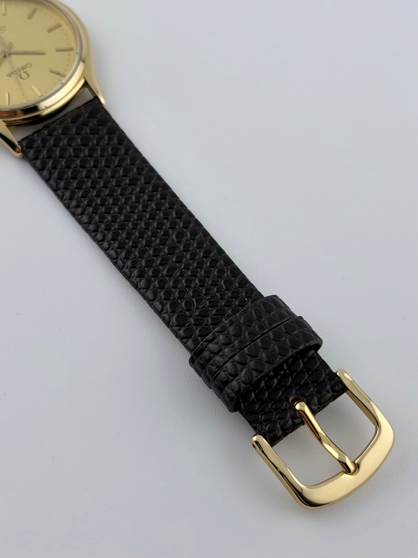 Omega Seamaster Quartz Date 196.0251 - Hobnail Dial