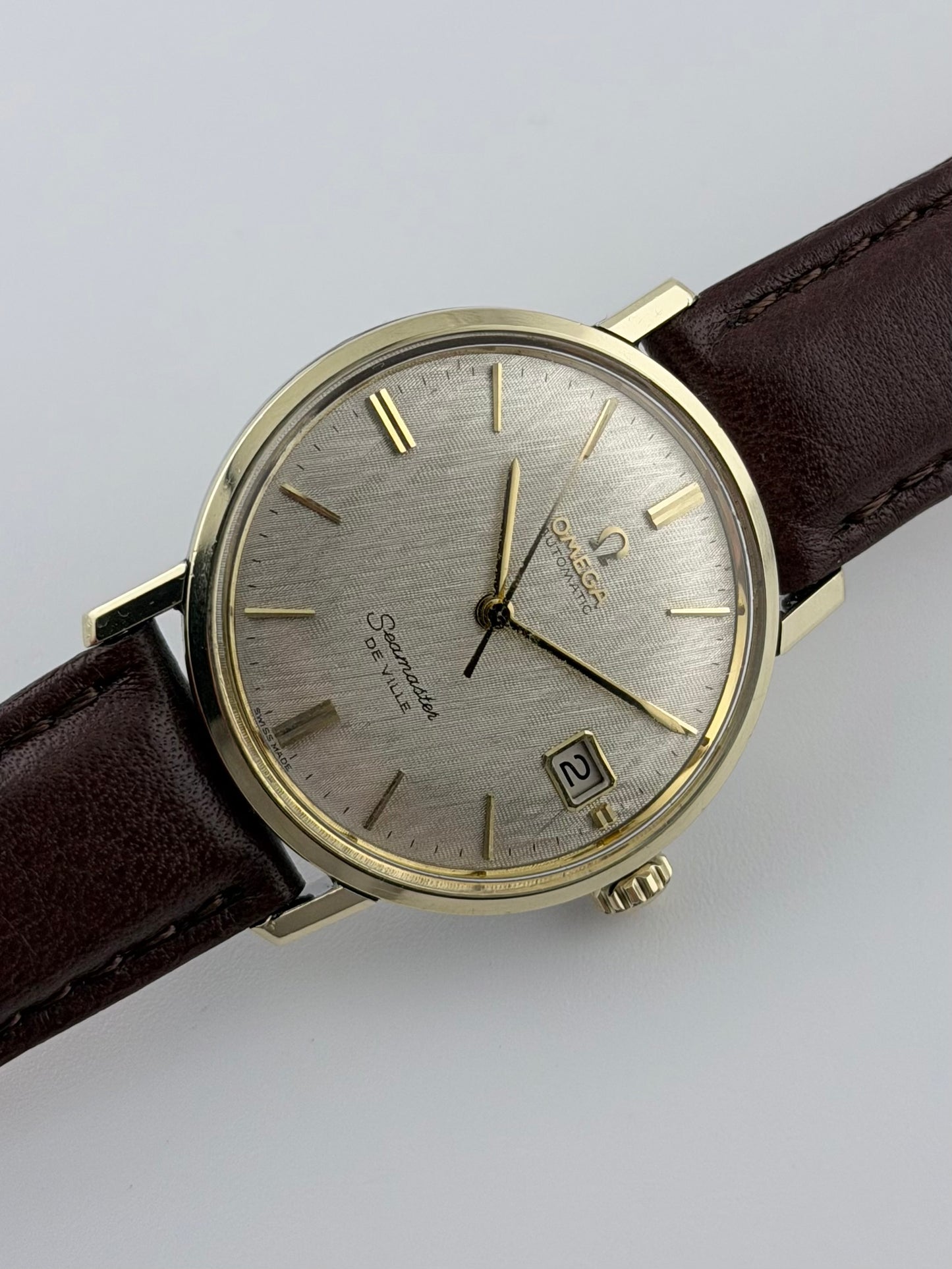 Omega Seamaster De Ville Automatic Linen Dial - 166.020