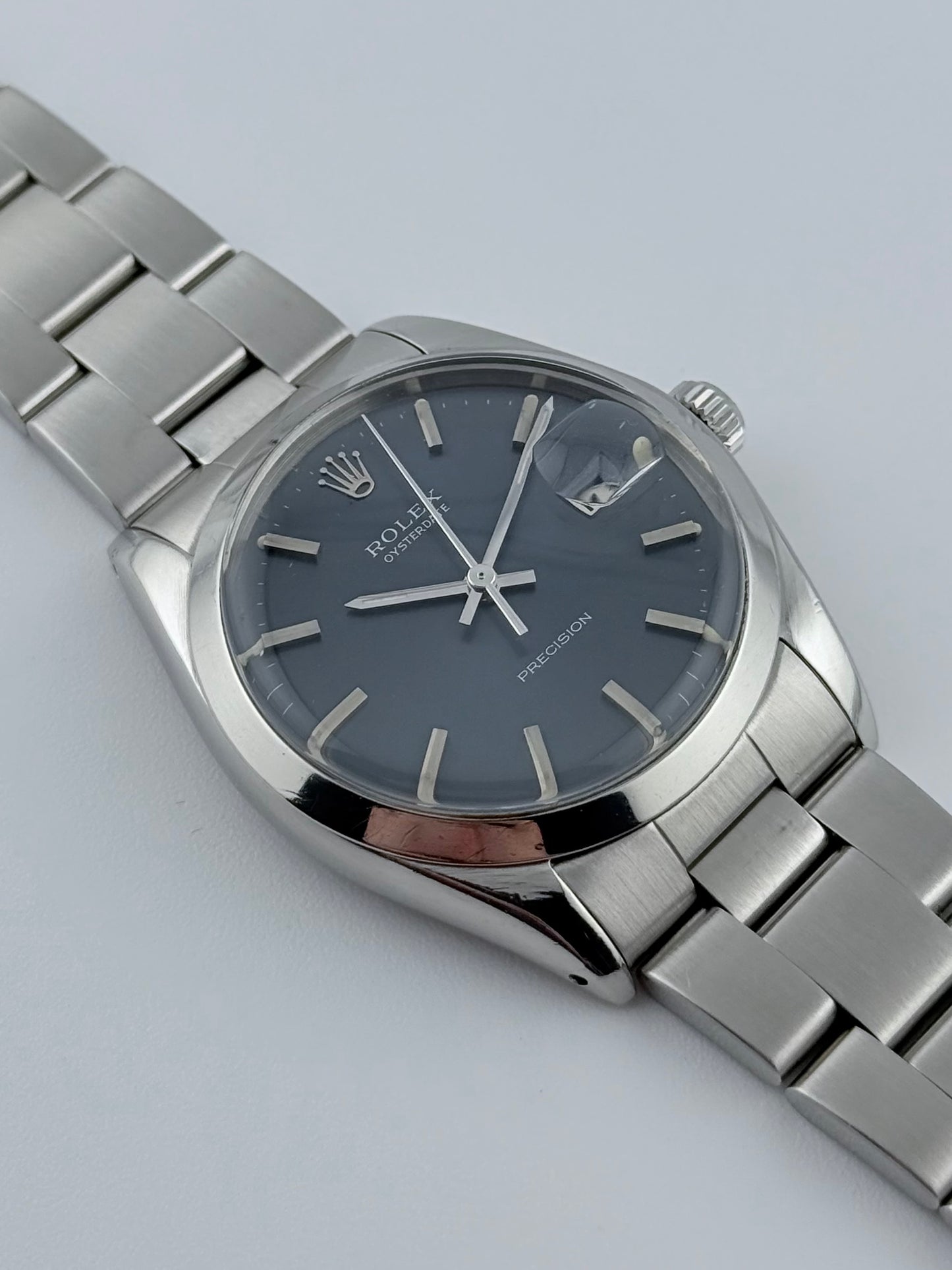 Rolex Oysterdate Precision Manual Wind - 6694 - Midnight Blue Sunburst Dial