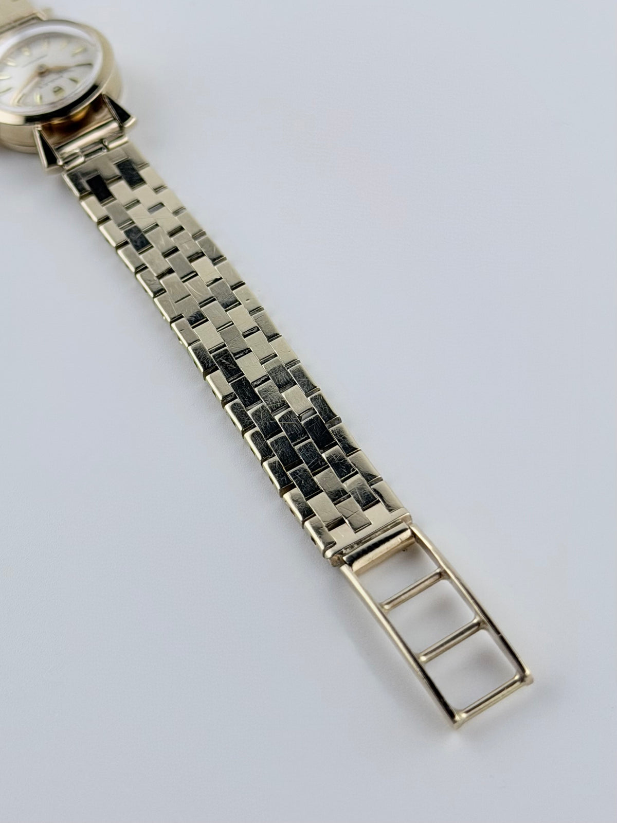 Rolex Precision Ladies Cocktail Watch Manual Wind - 1961 - Solid 9ct Gold - Gold Bracelet - Boxed