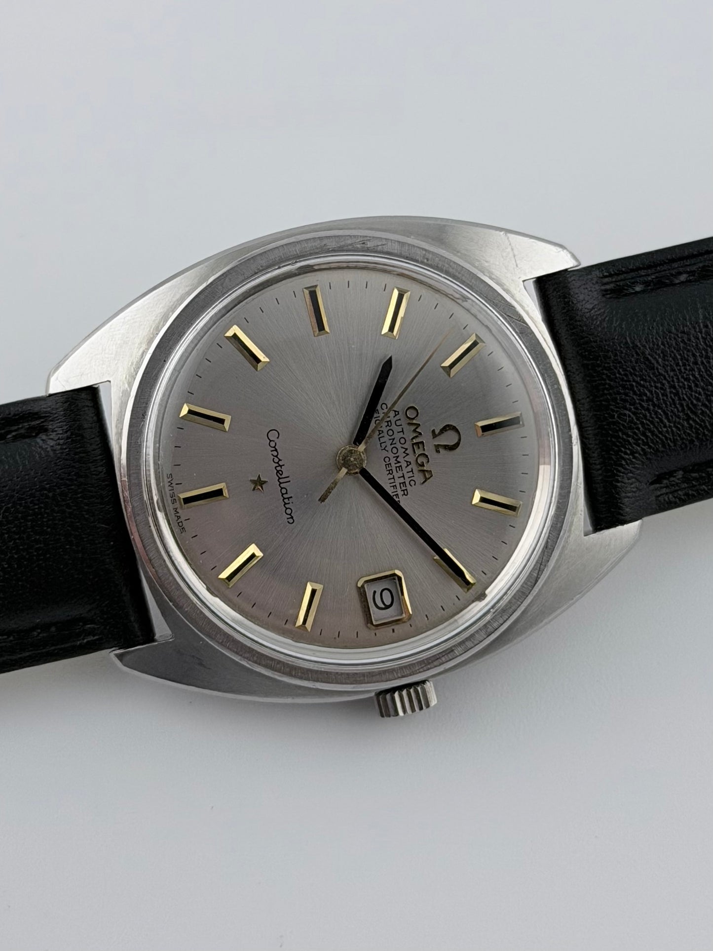 Omega Constellation Chronometer Automatic Date 168.017 Full Box and Papers