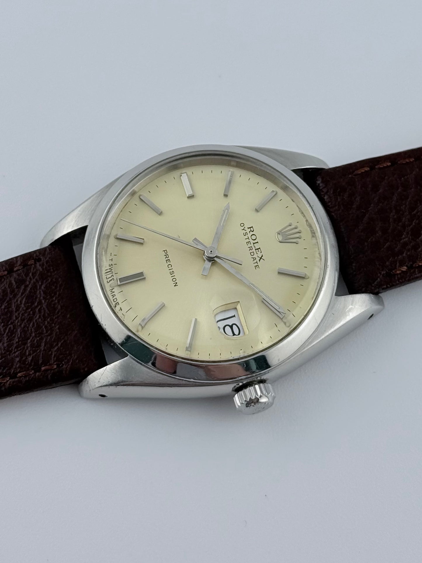 Rolex Oysterdate Precision Manual Wind - 6694 - Champagne Dial