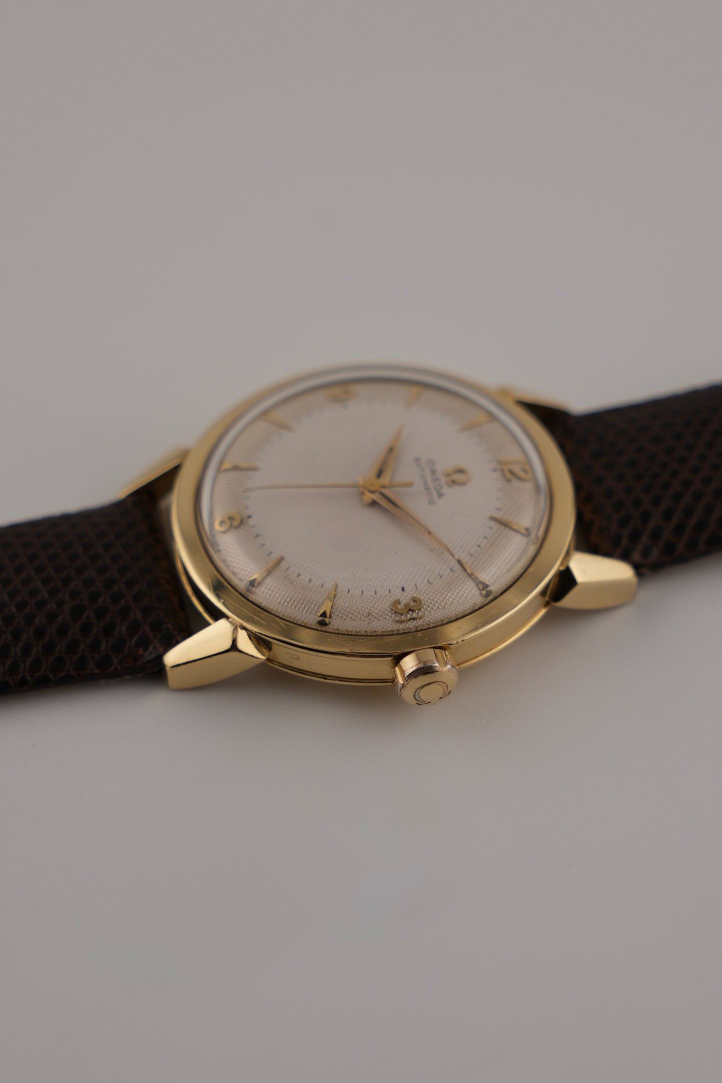 Omega Seamaster Automatic 2816 SC - 18ct Gold - Rare Hobnail Dial