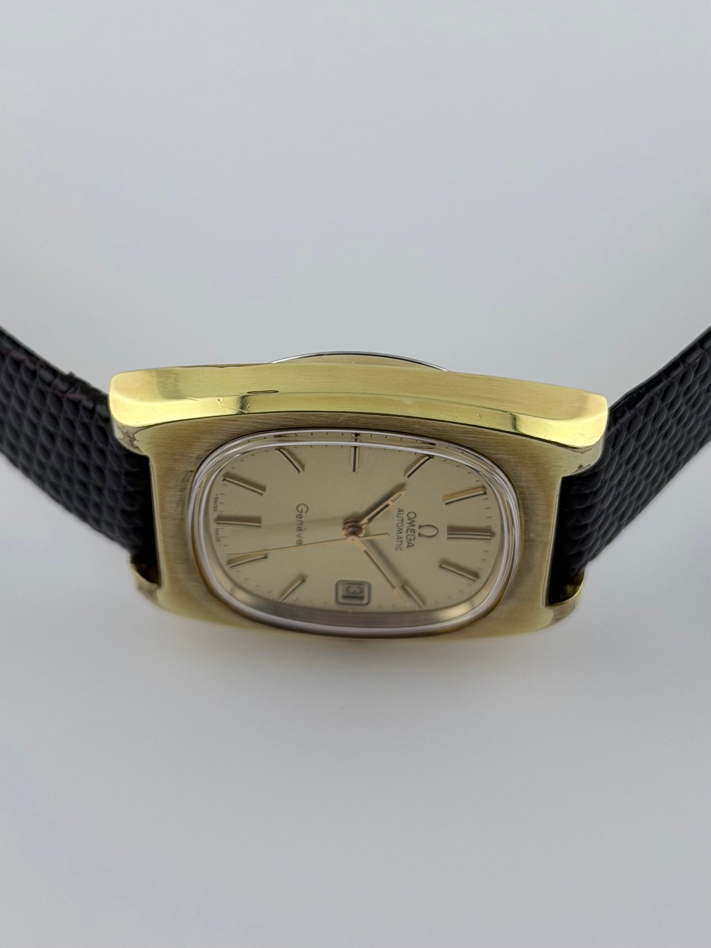 Omega Geneve Automatic Date TV Dial 166.0190