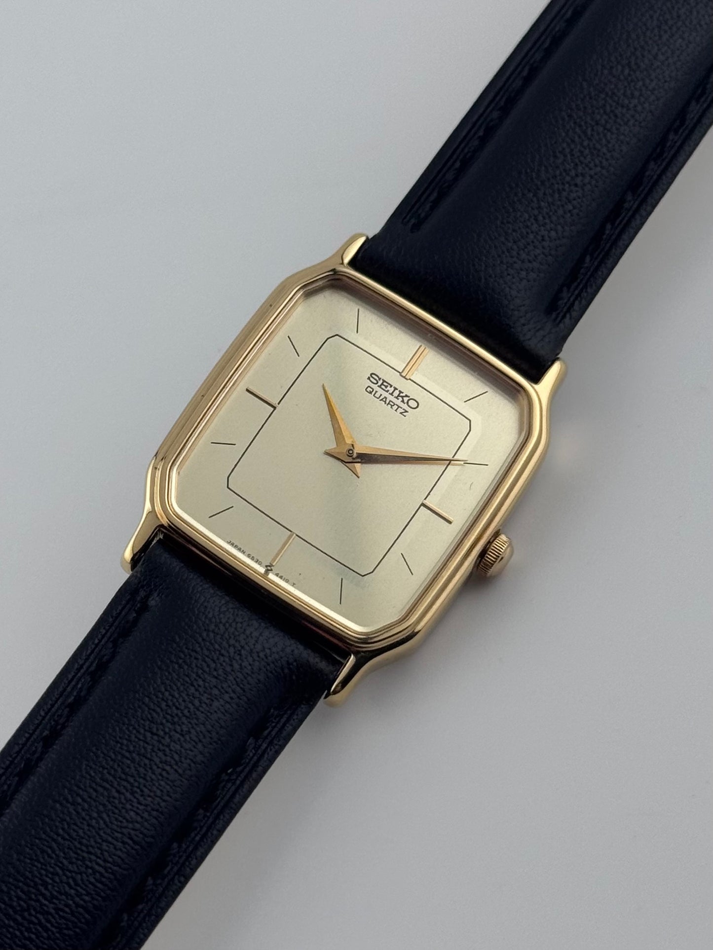 Rare Seiko Tank Quartz Sample - 6530-5770