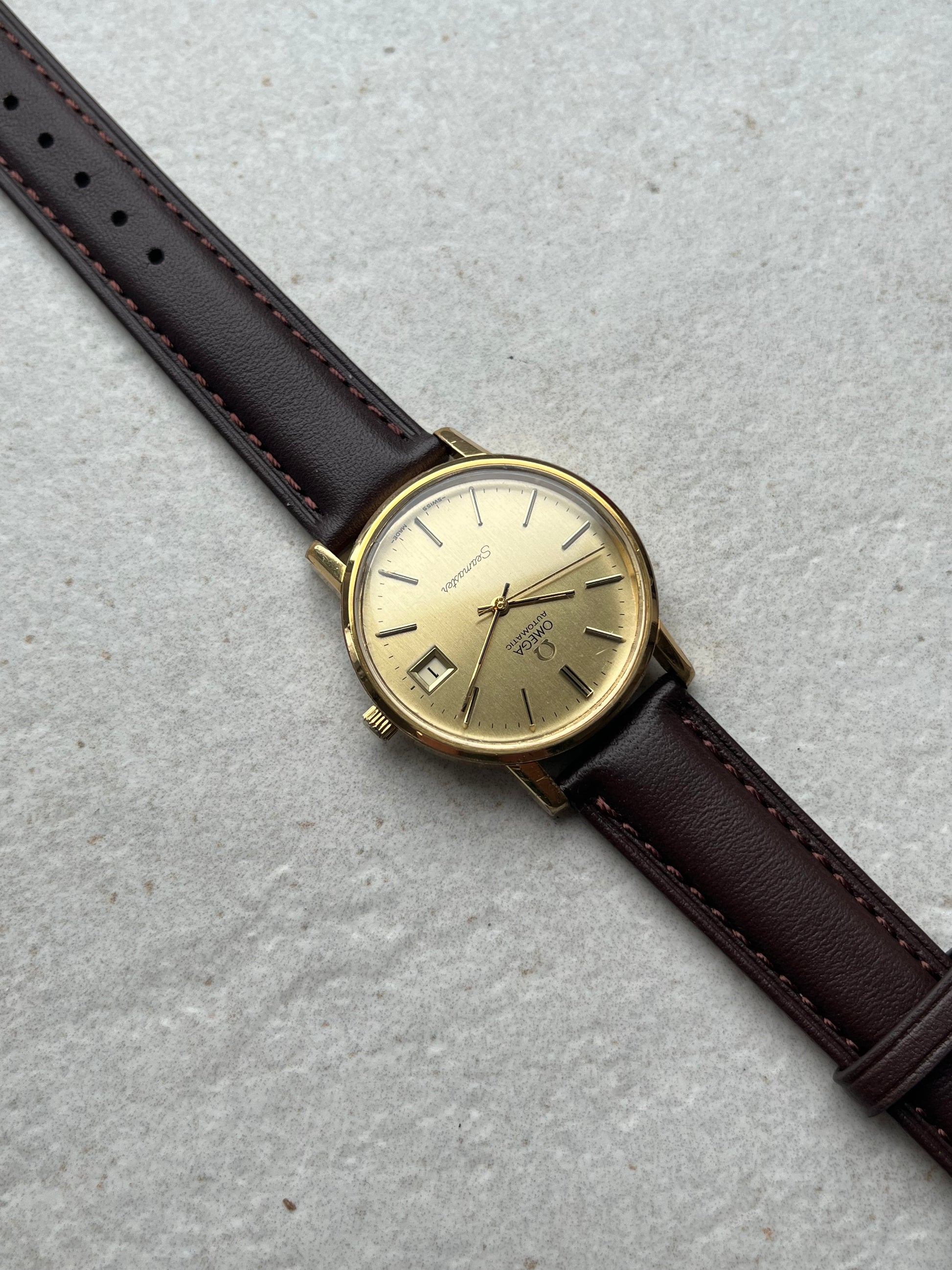 Omega seamaster 1970s automatic outlet