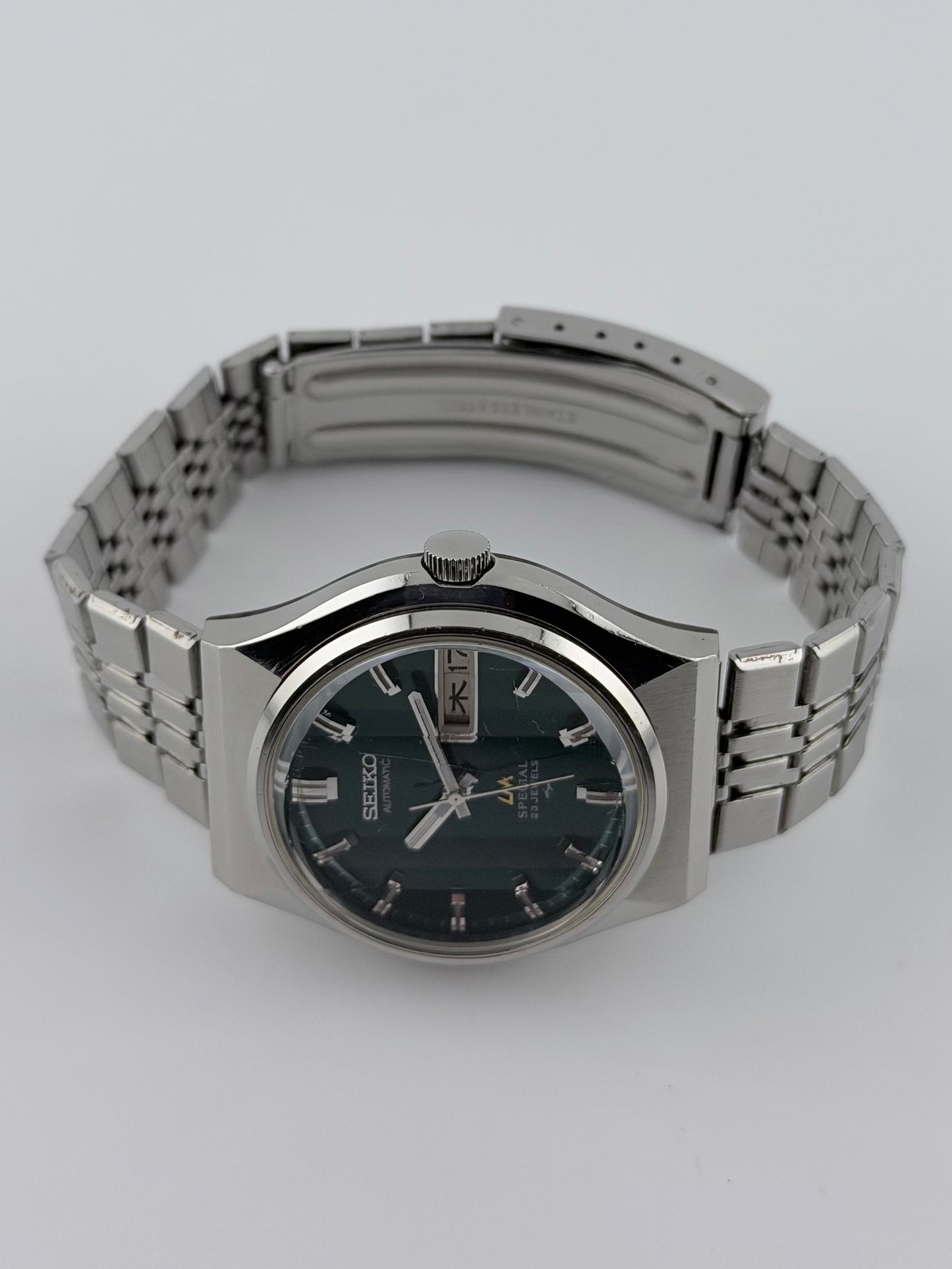 Seiko Lord Matic Special - 5216-7040 - JDM - Faceted Crystal - Rare