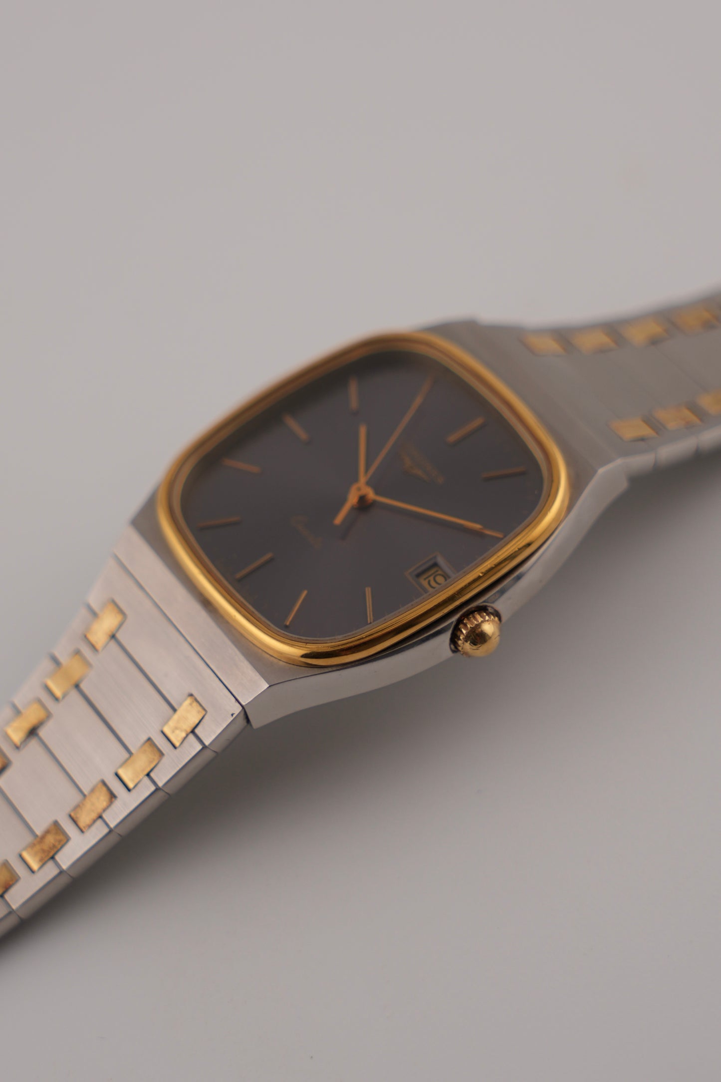 Longines Quartz Date - 950.3683 - Two-tone - Integrated Bracelet