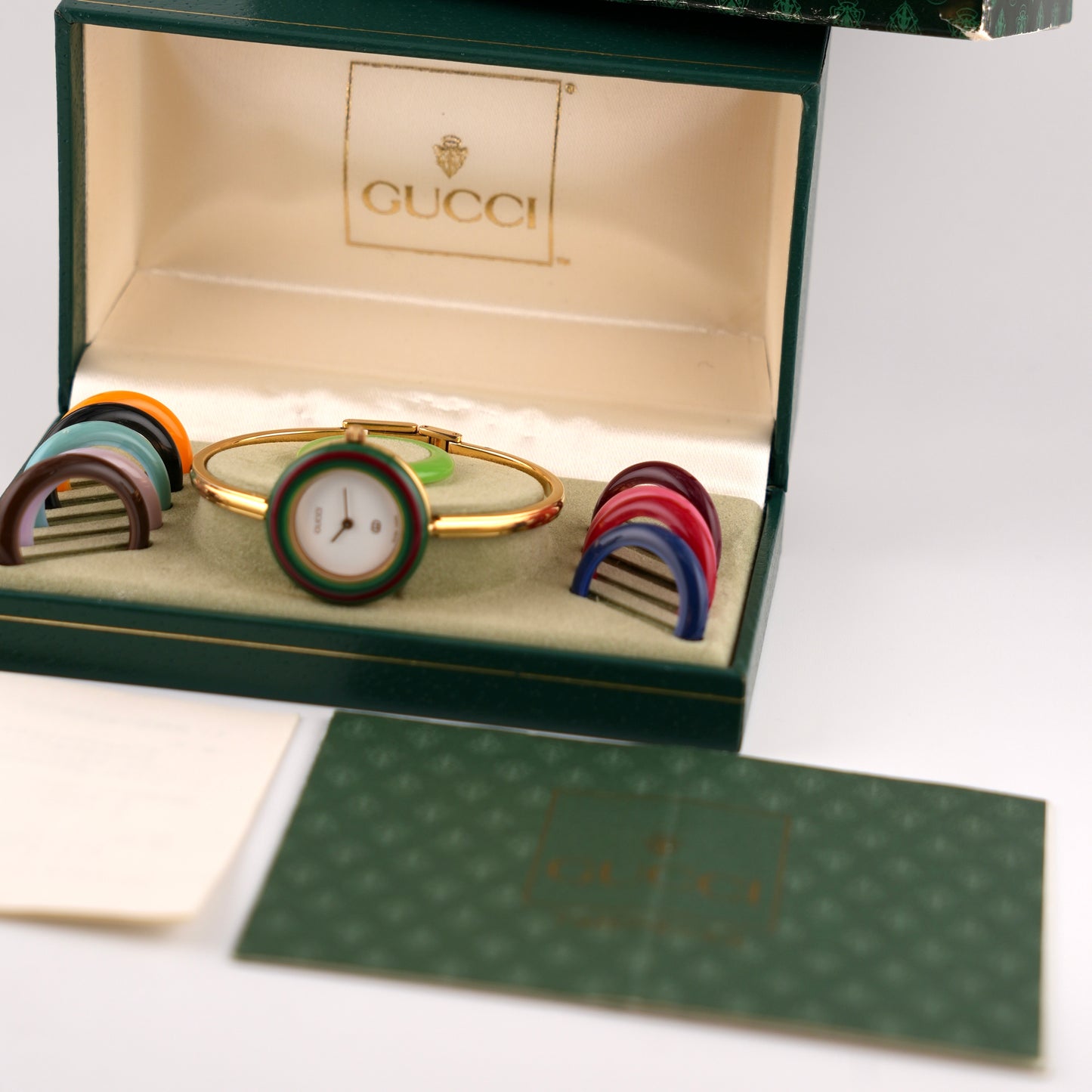 Gucci 11/12 - Change Bezel Watch - Ladies - Original Box & Papers