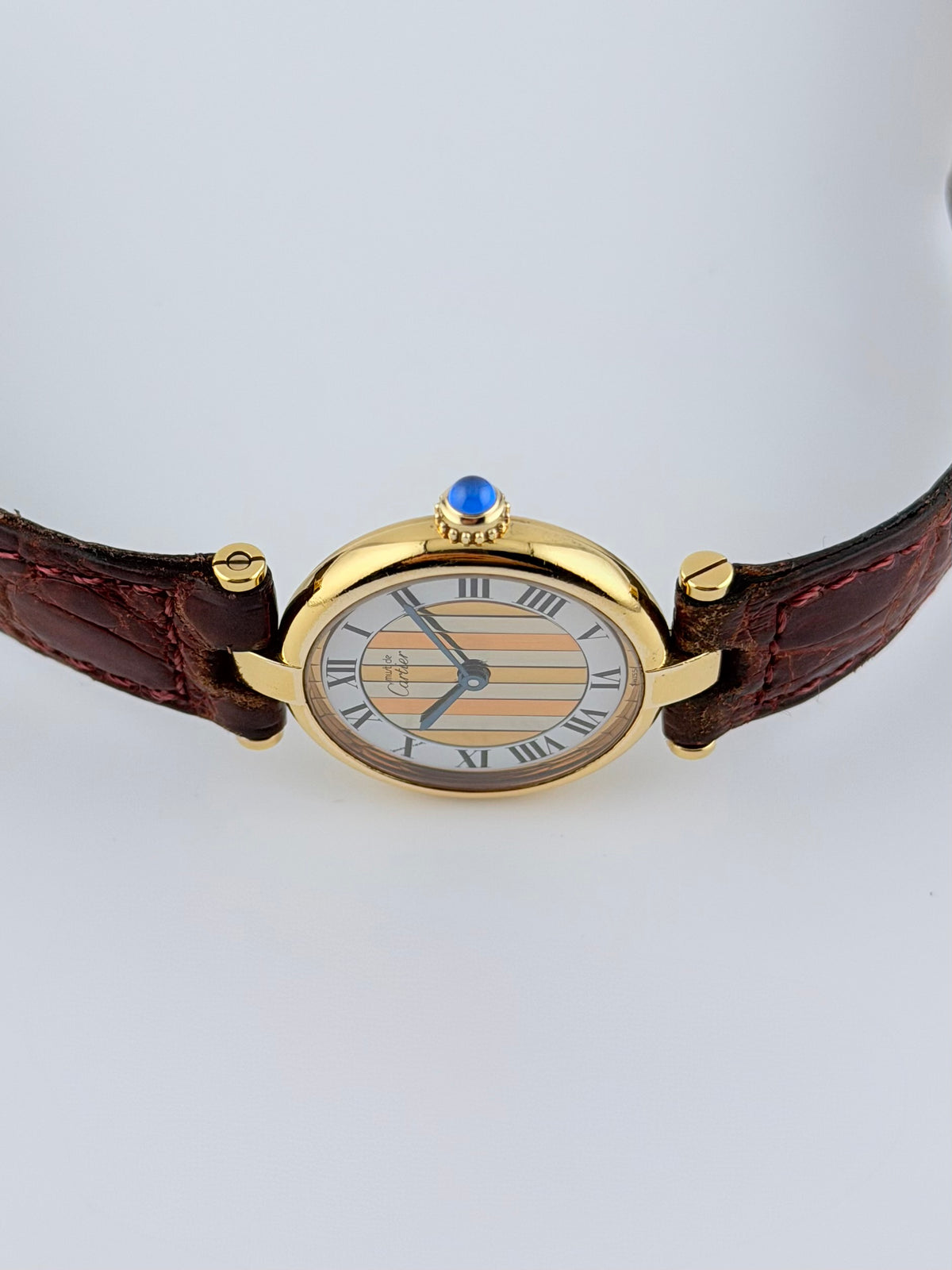 Cartier Must De Vendome Quartz 590004 - Trinity Dial - Ladies