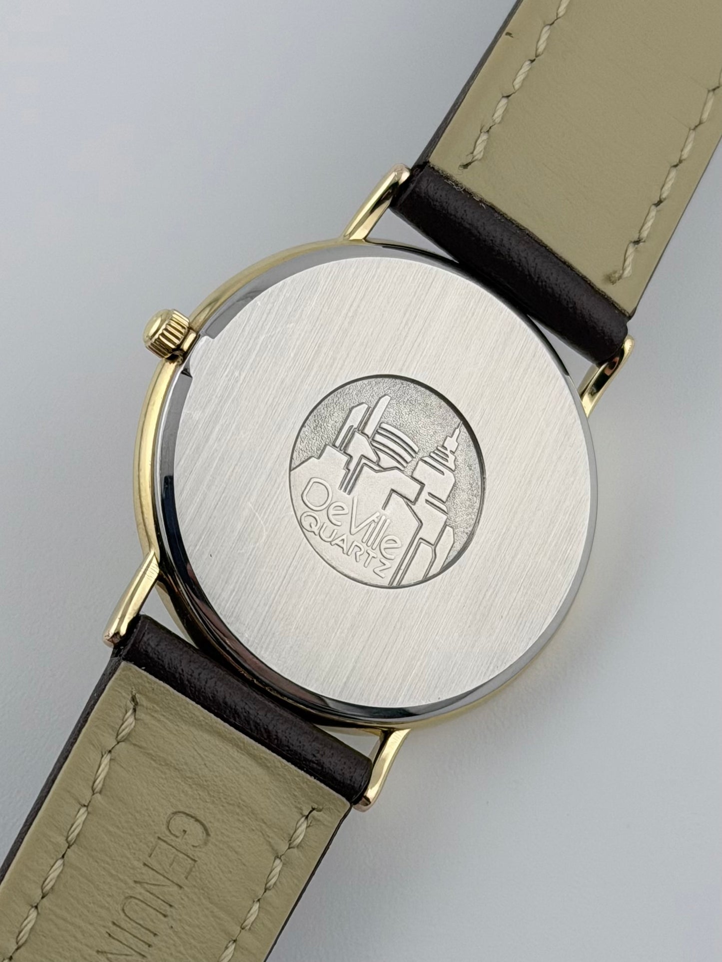 Omega De Ville Quartz 195.0075 - Herringbone Dial