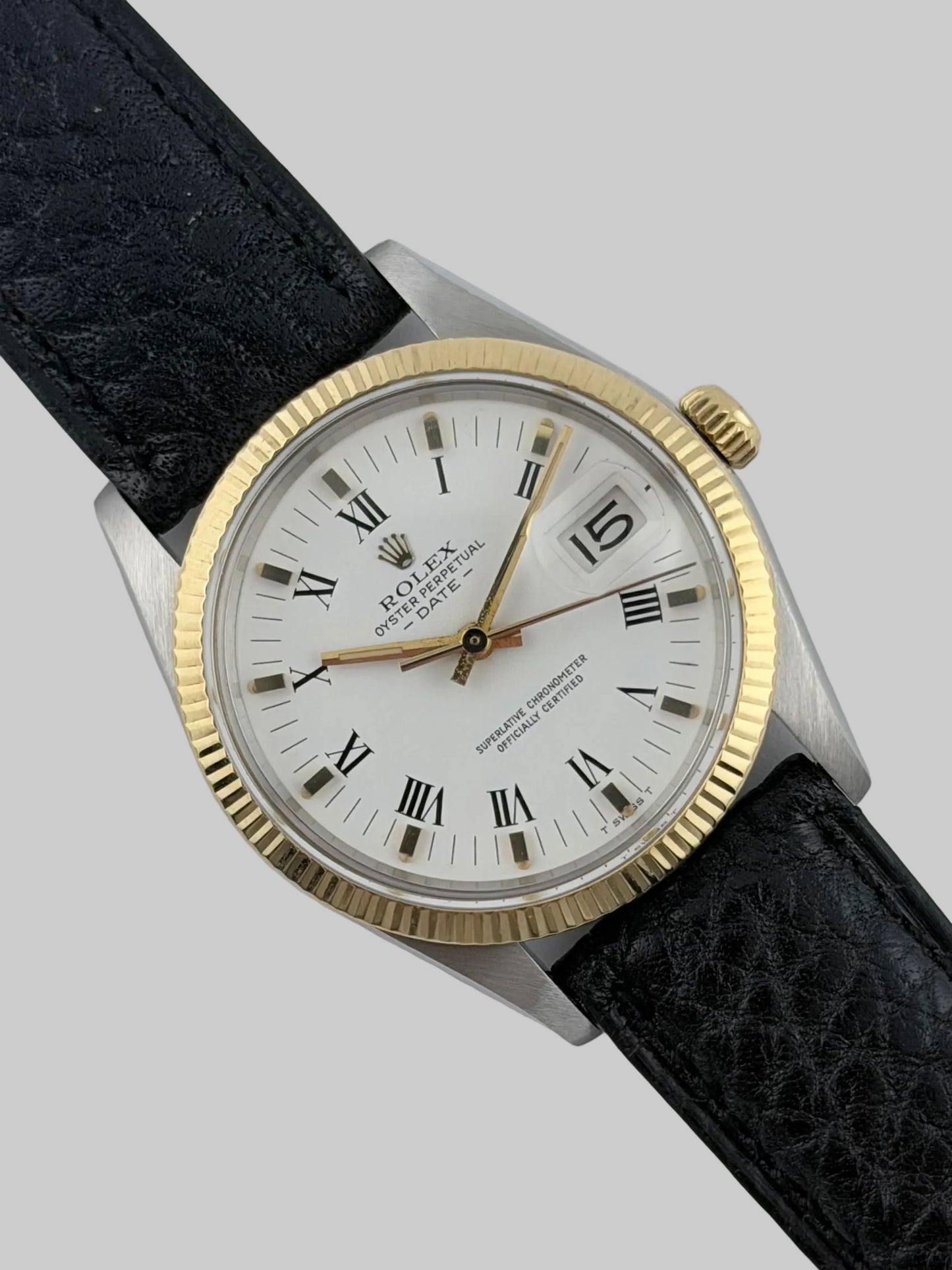 Rolex Oyster Perpetual Date Automatic - 15000 - Rare Buckley Dial