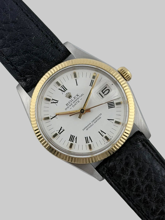Rolex Oyster Perpetual Date Automatic - 15000 - Rare Buckley Dial