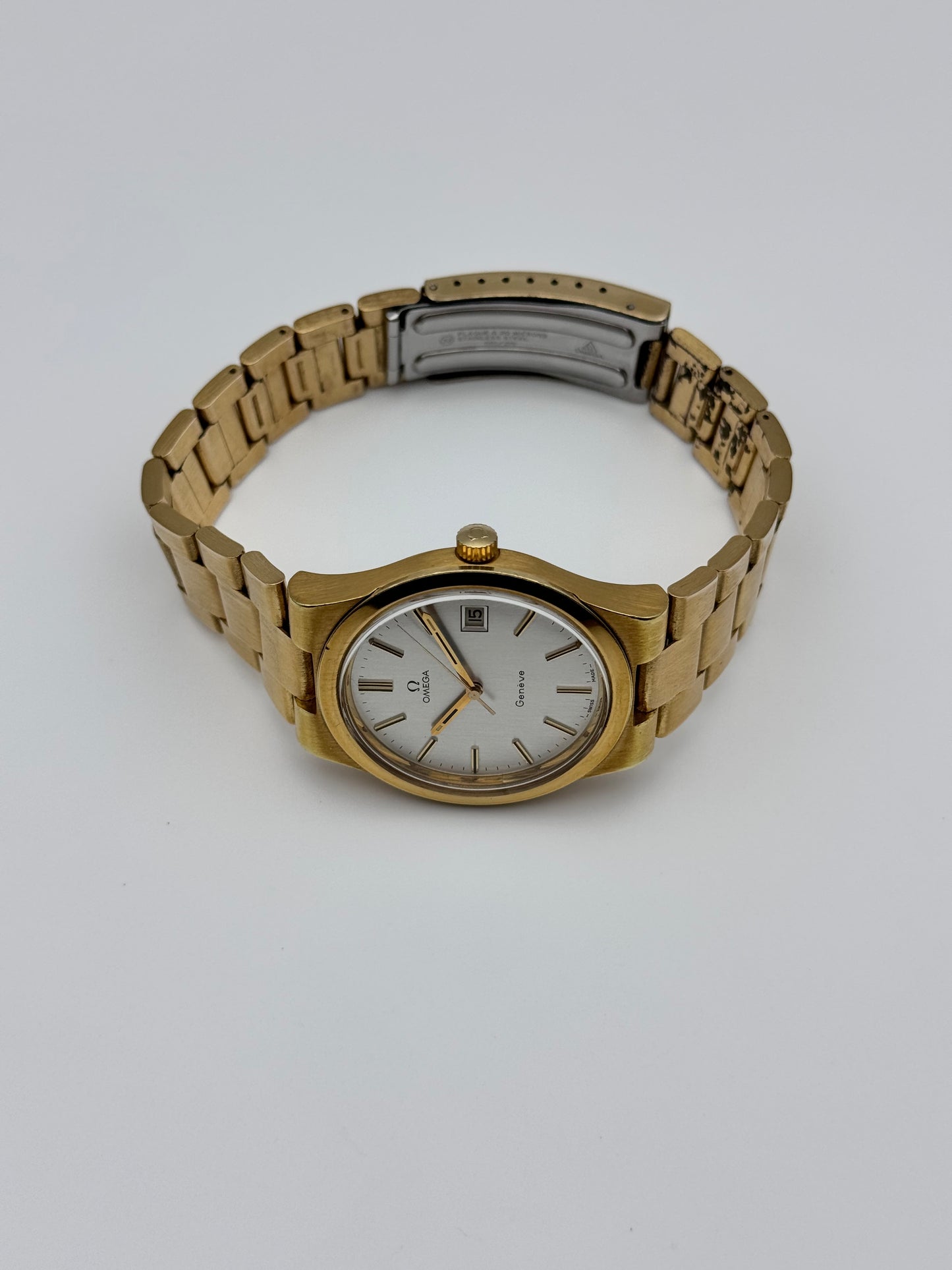 Omega Geneve Manual Wind Date 136.0103