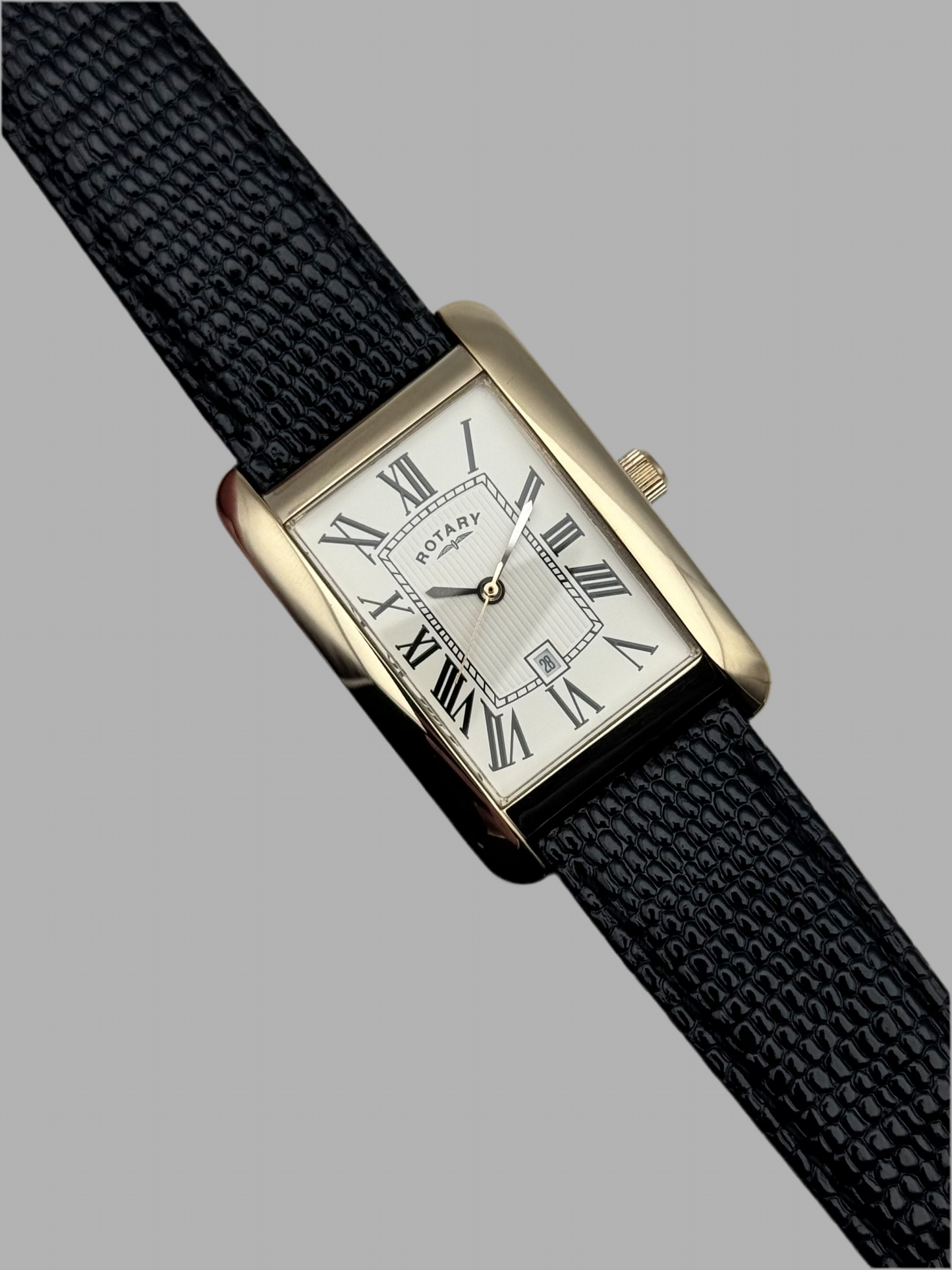 Rotary Tank Quartz Dress Watch GS02326/08 - Original Box