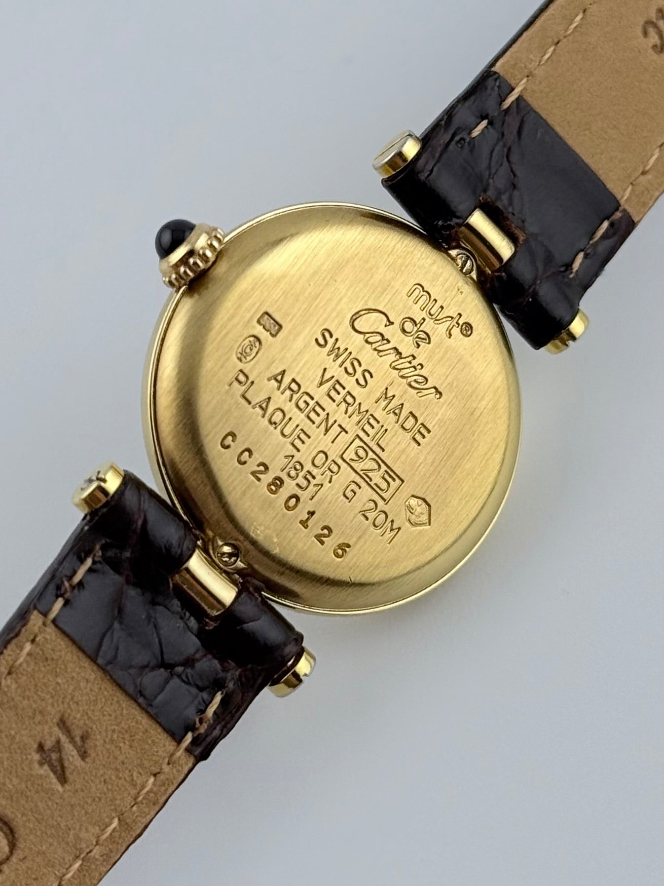 Cartier Must de Cartier Vermeil Quartz - 1851 - Ladies