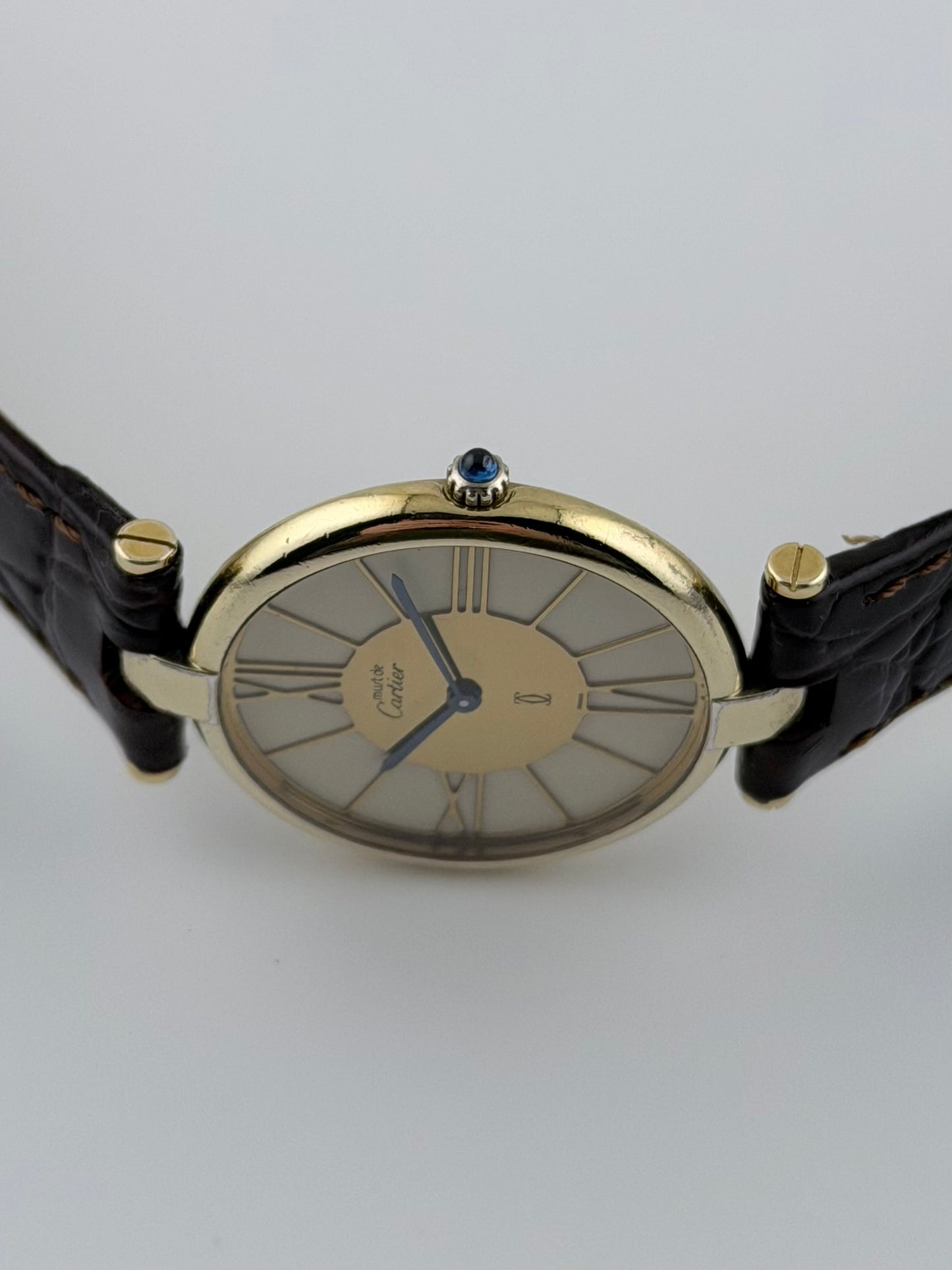 Cartier Must de Cartier Vendome Quartz - 17 - Gold and Ivory Cloisonne Dial