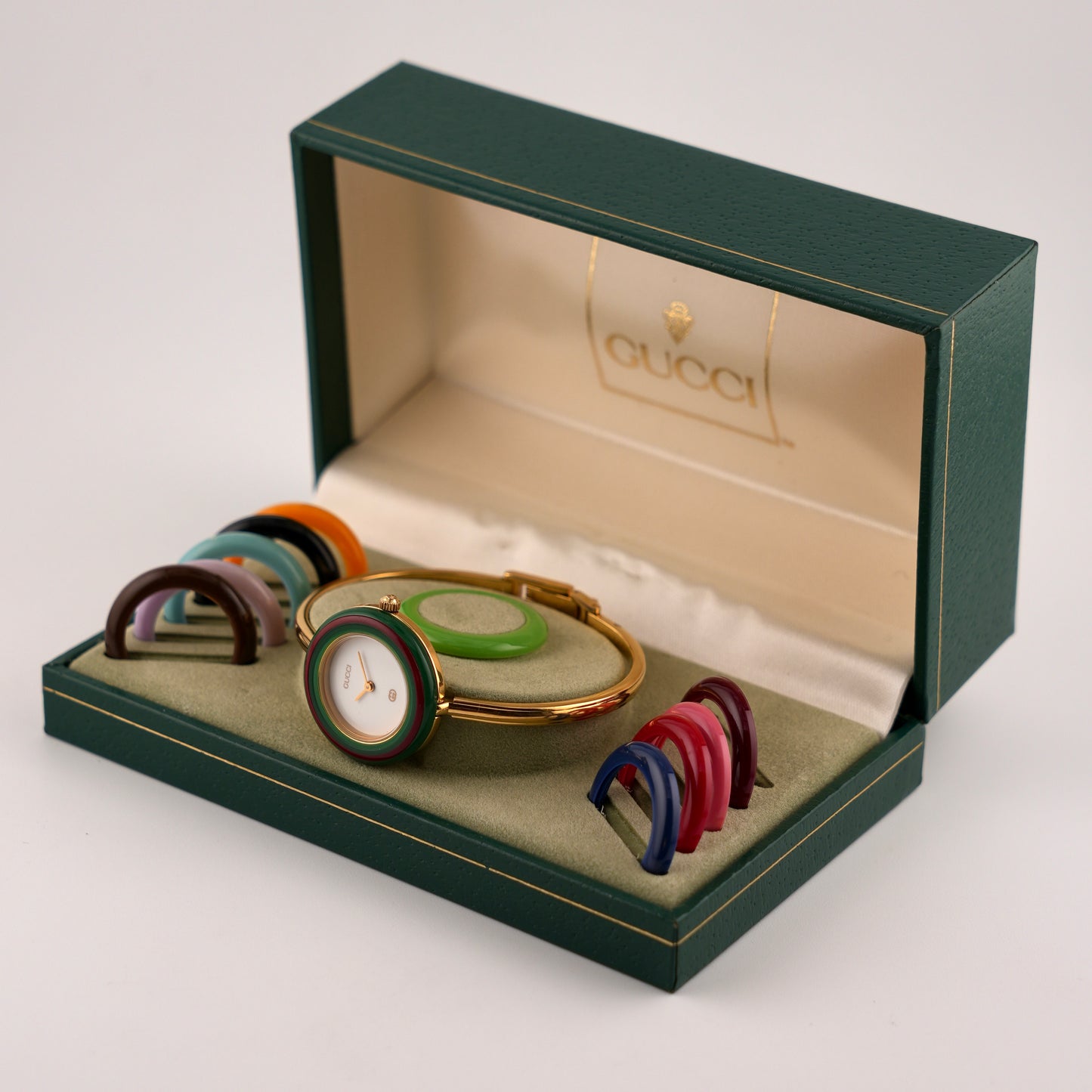 Gucci 11/12 - Change Bezel Watch - Ladies - Original Box & Papers