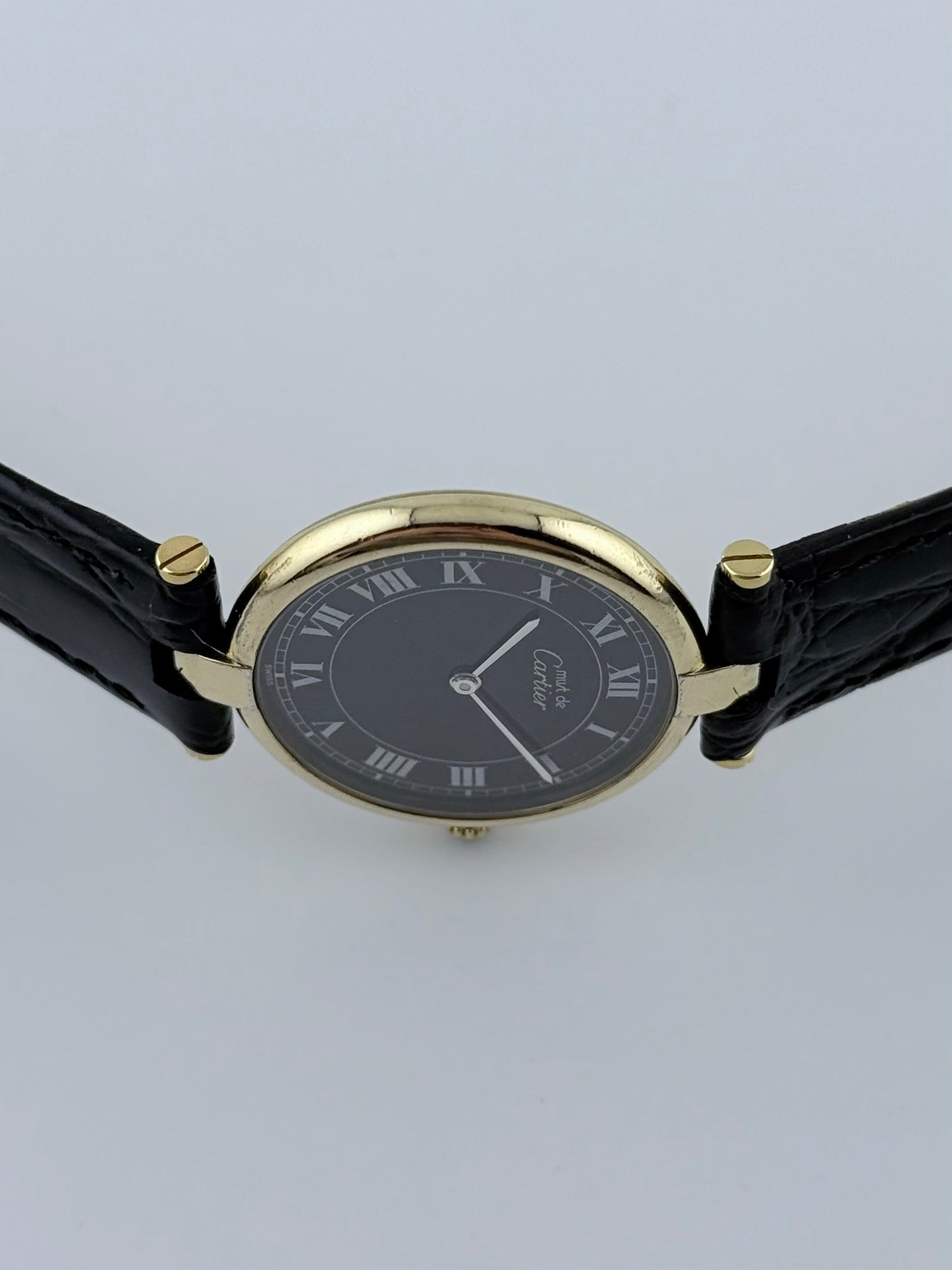 Cartier Must De Vendome Quartz - 17 - Black Dial
