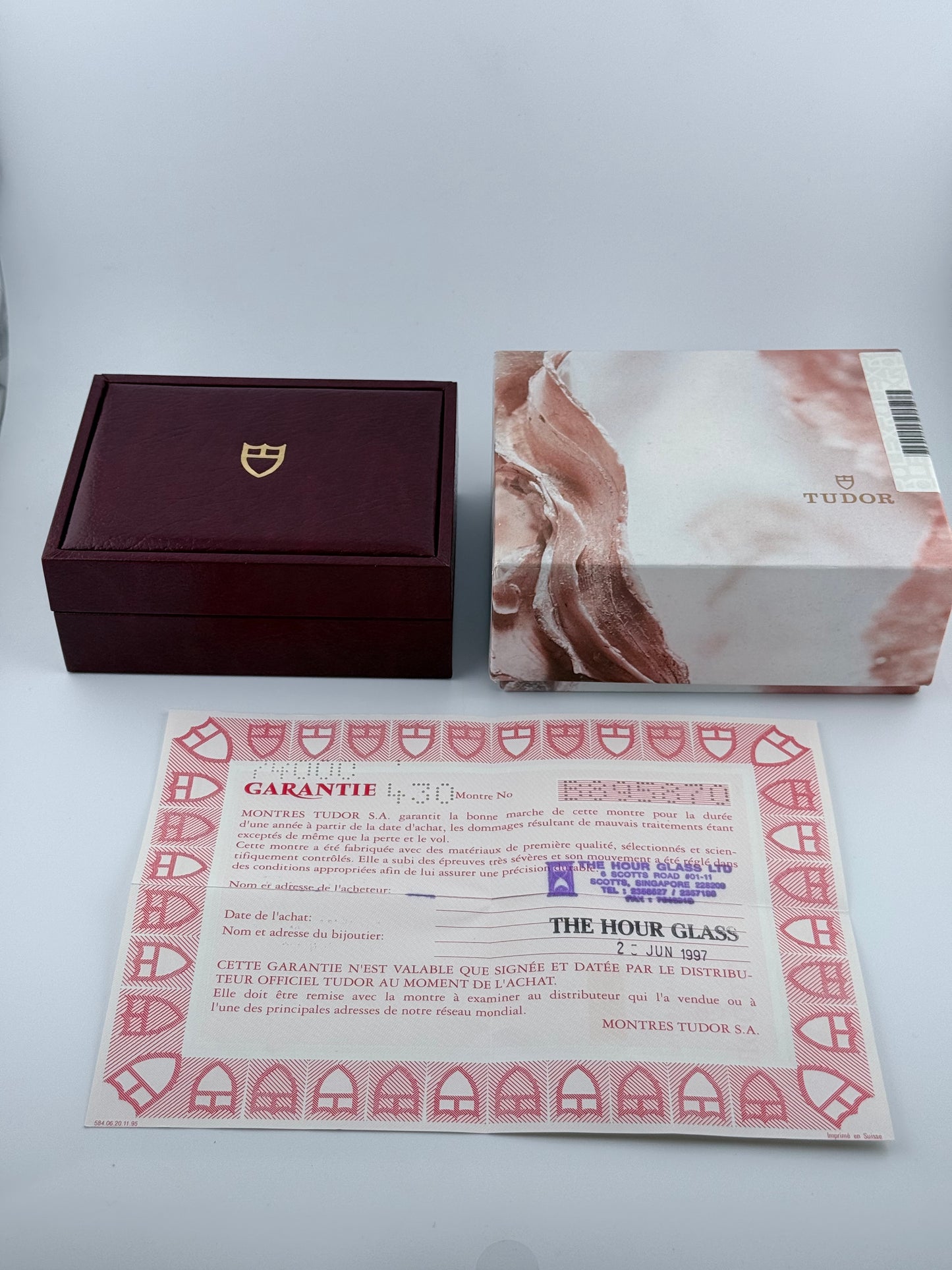 Tudor Prince Date 74000 - Box and Papers