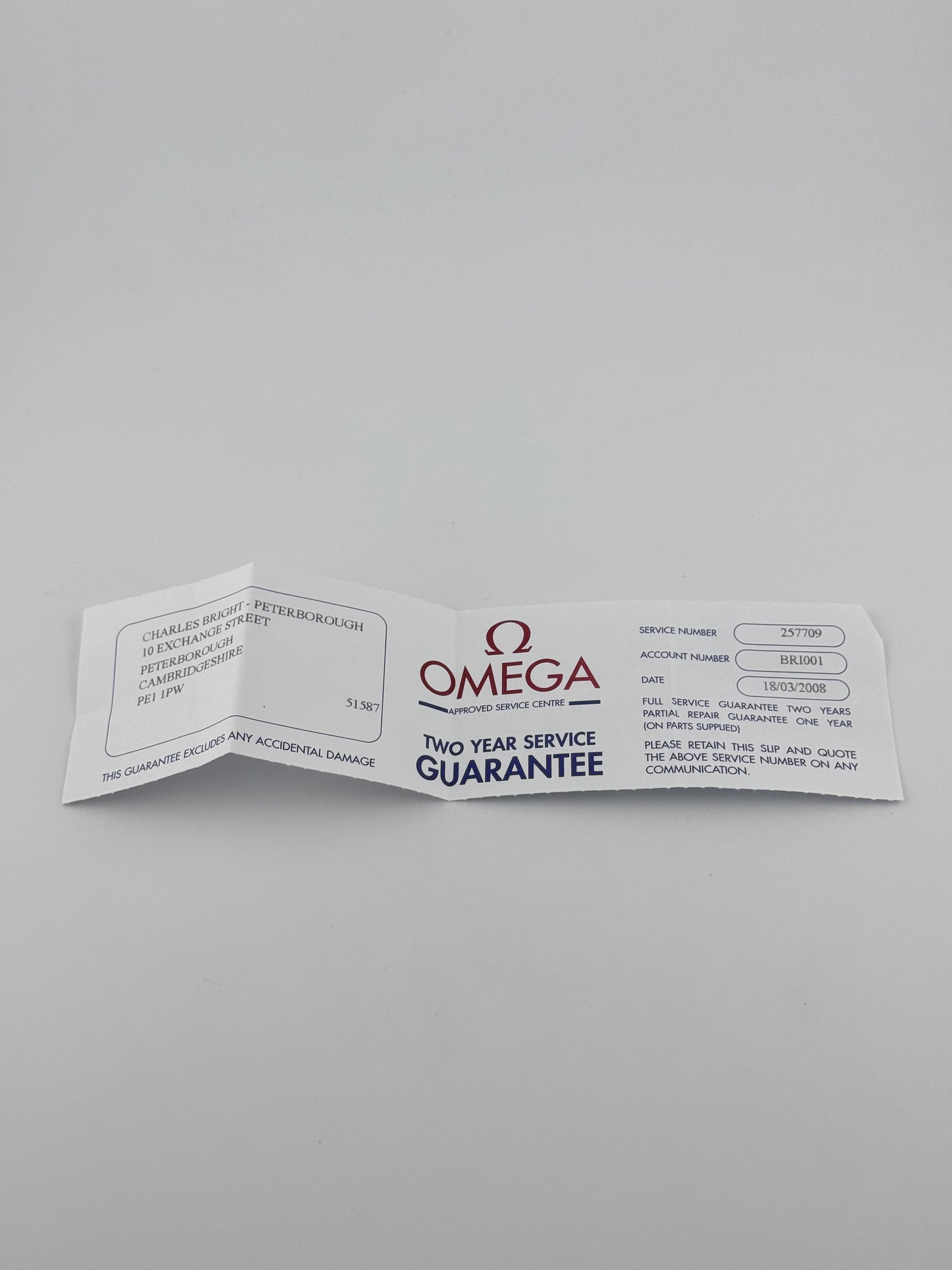 Omega Constellation Chronometer Automatic Date 168.017 - Box and Papers
