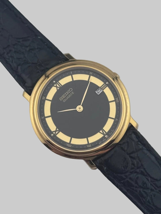 Seiko Quartz - 7N29-F010 original strap and hang tag