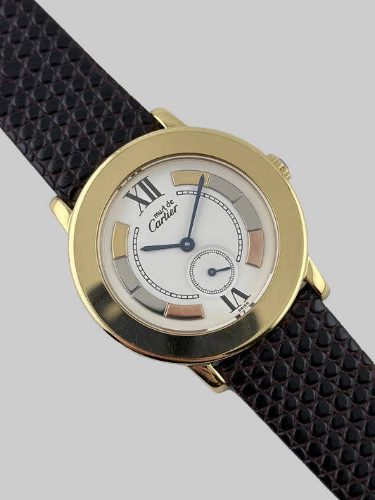 Cartier Must De Cartier Trinity Ronde - Sub Seconds - Quartz - 1810-1 - Box and Booklets