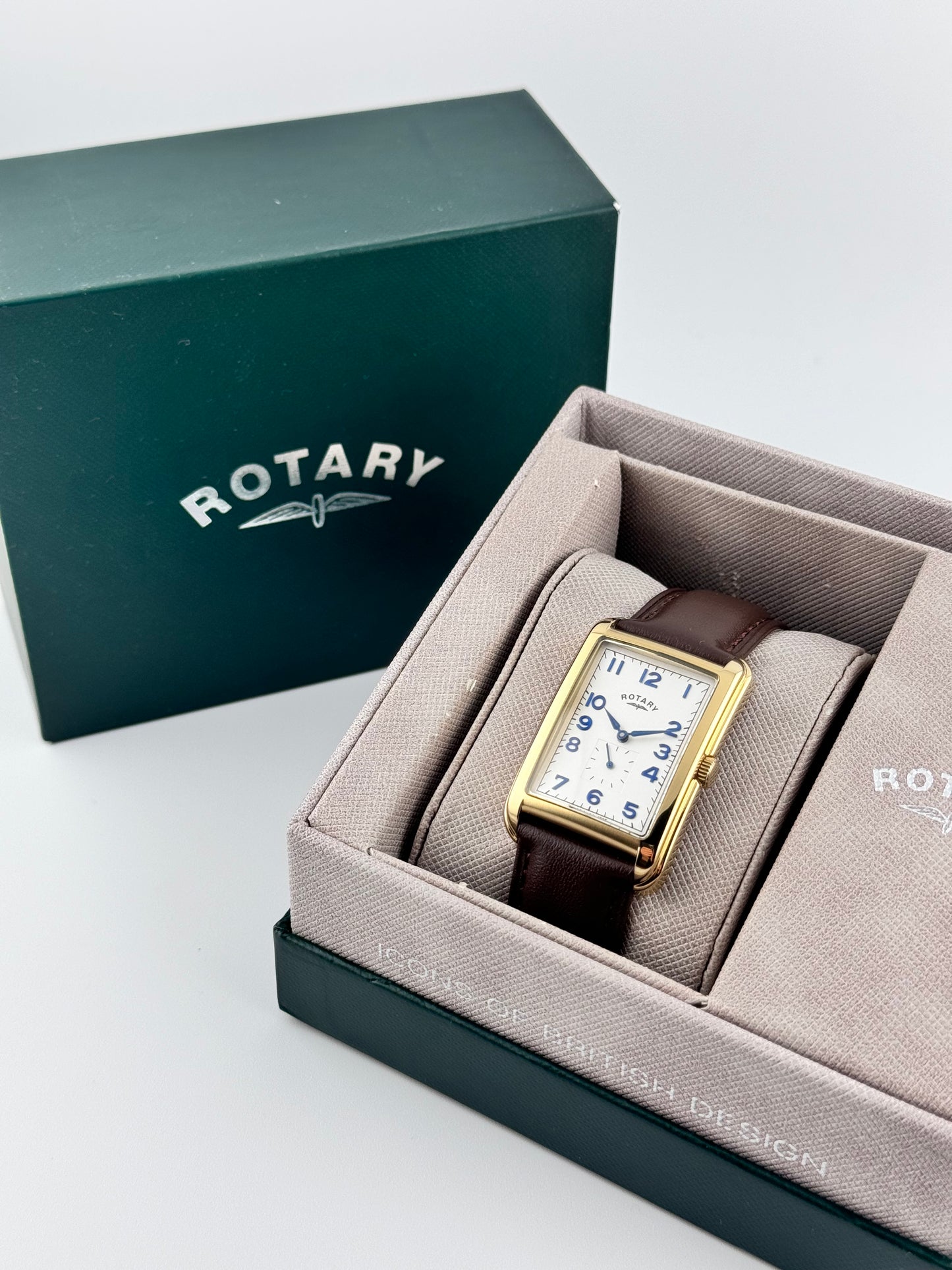 Rotary Tank Quartz Sub Seconds - Original Box