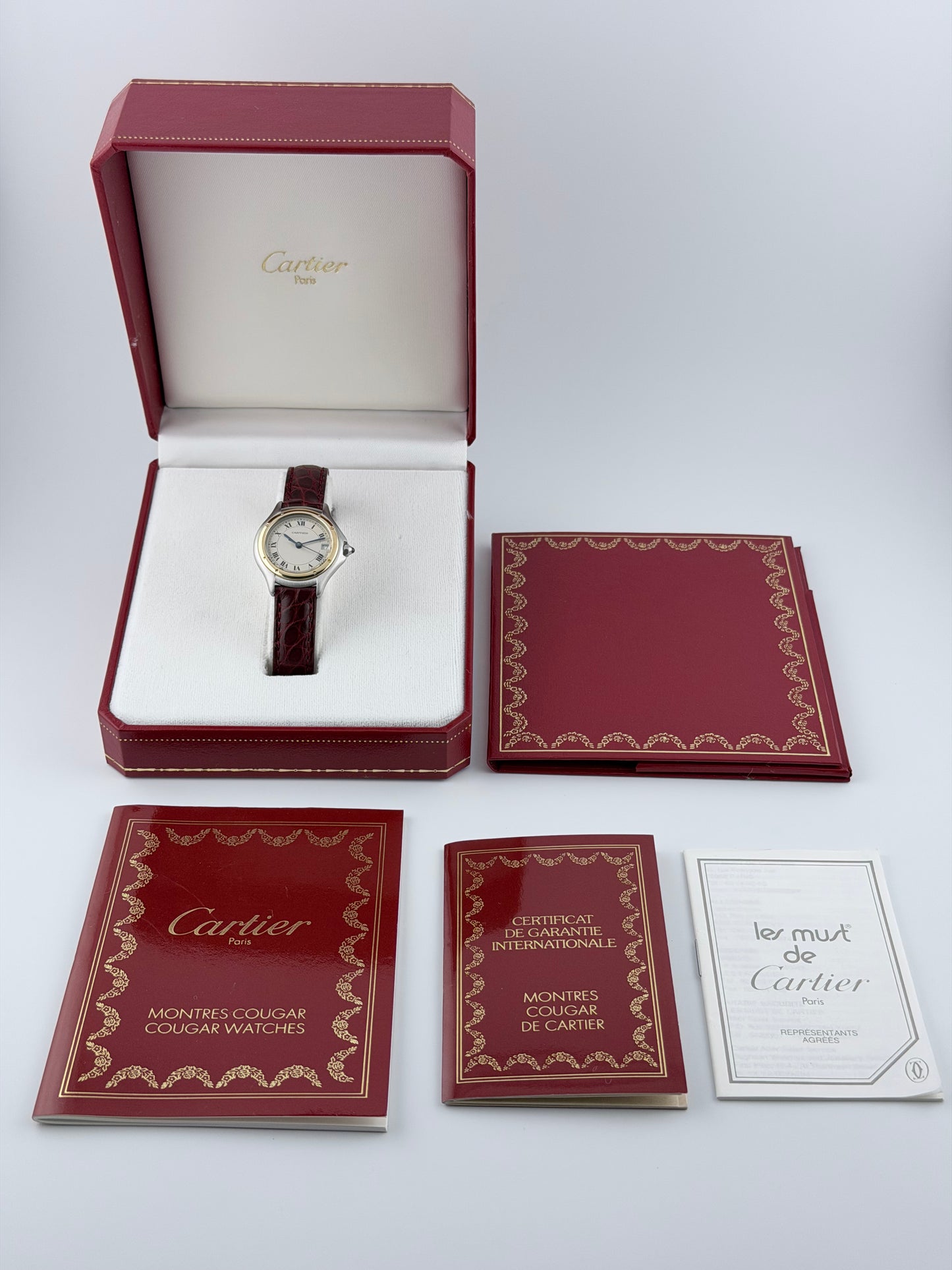 Cartier Panthere Cougar Quartz - 187906 - Ladies - Box & Papers!