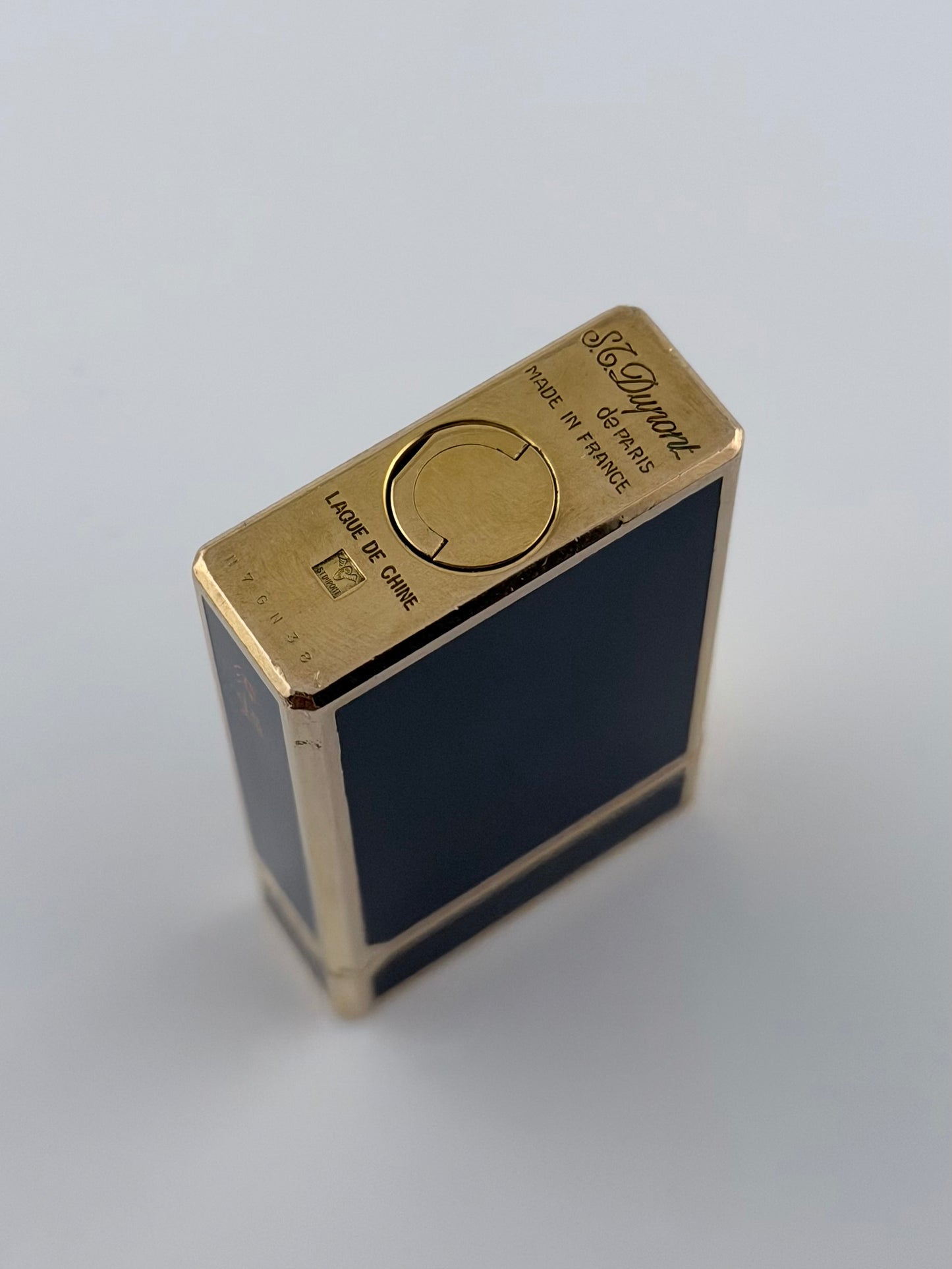 St Dupont Lacquer De Chine Lighter - Original Box