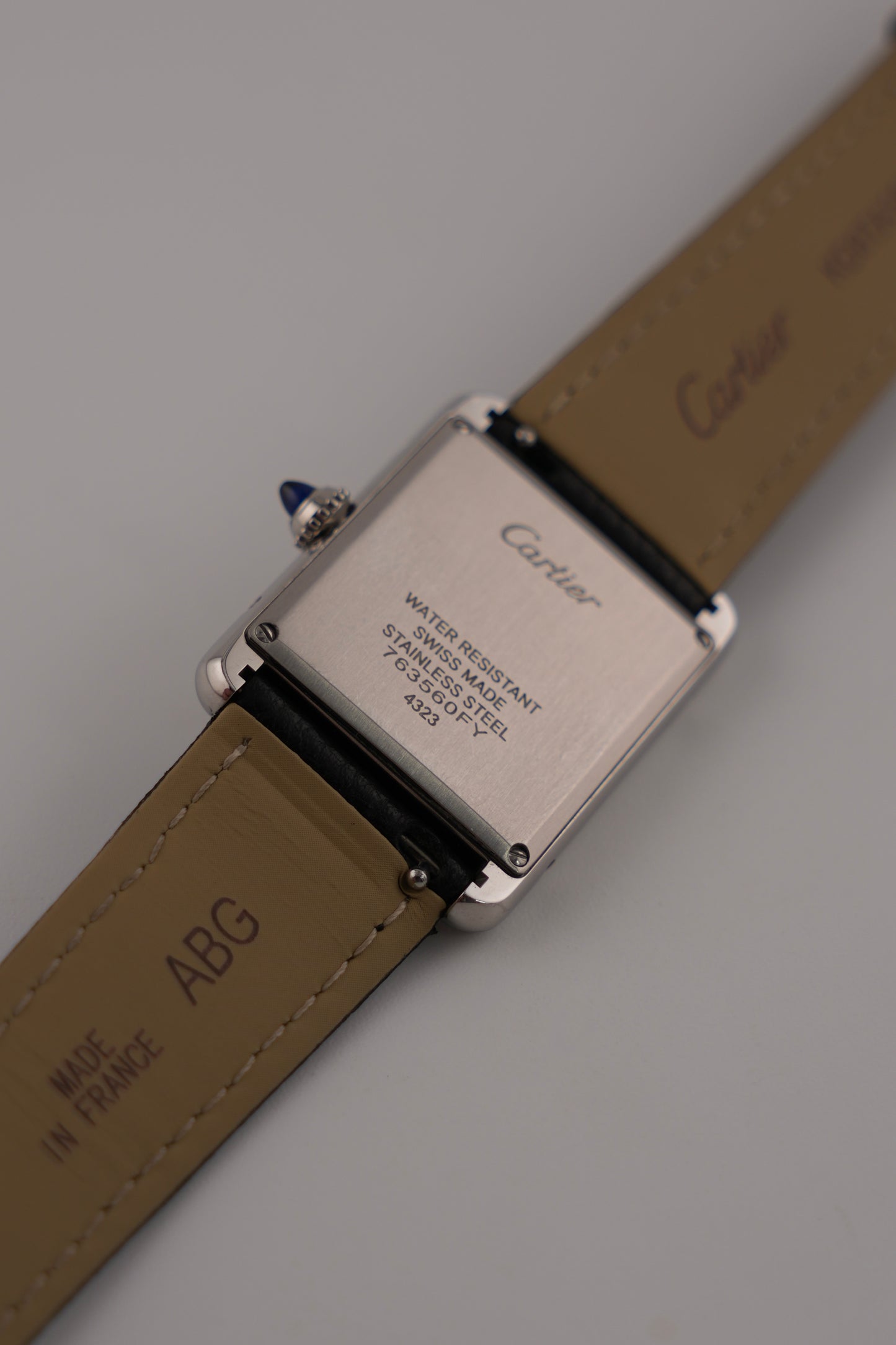 Cartier Tank Quartz - 4323 - UNISEX - Cartier Strap and Buckle