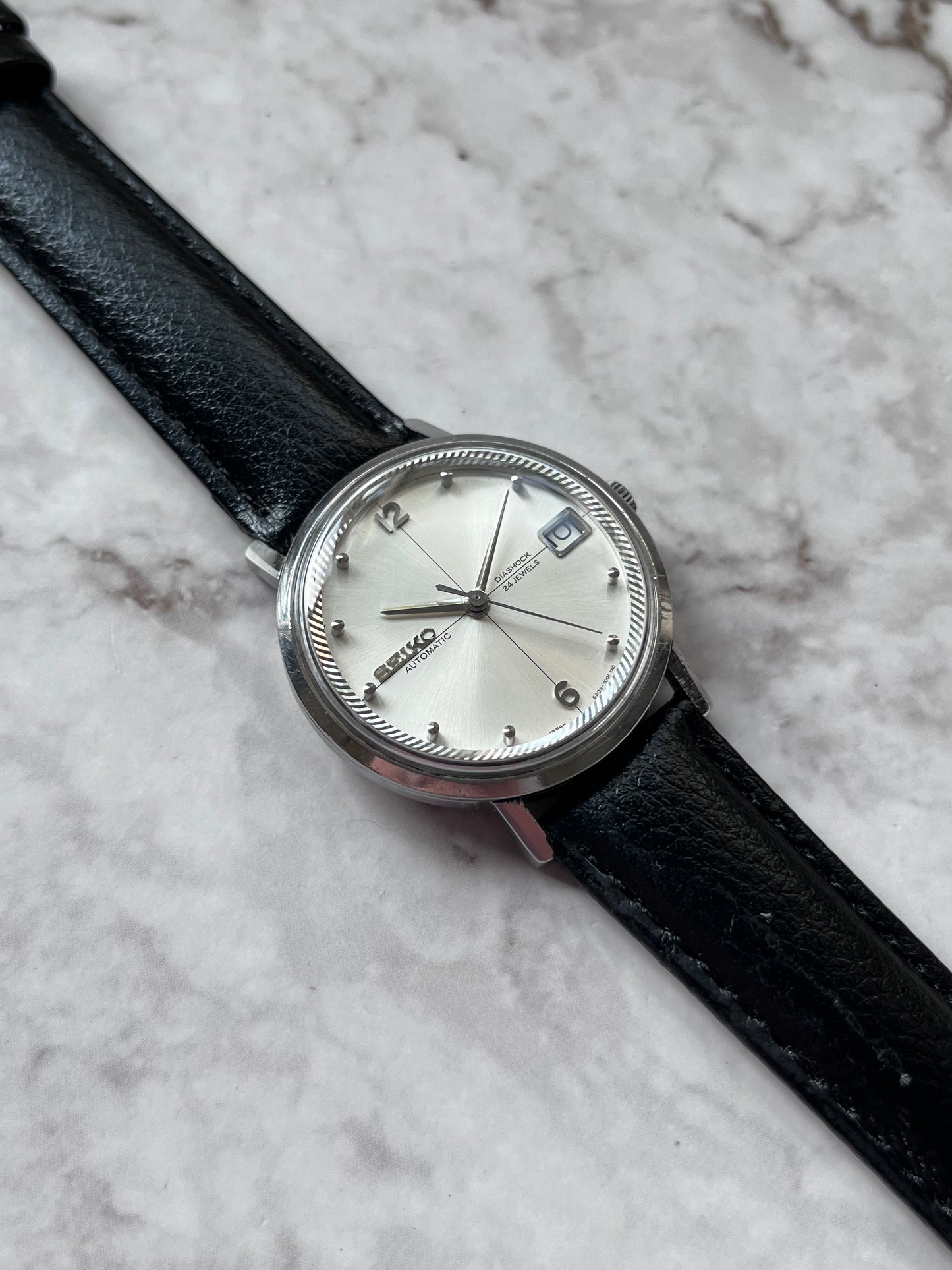 Seiko Automatic 24j Crosshair 6205-7000