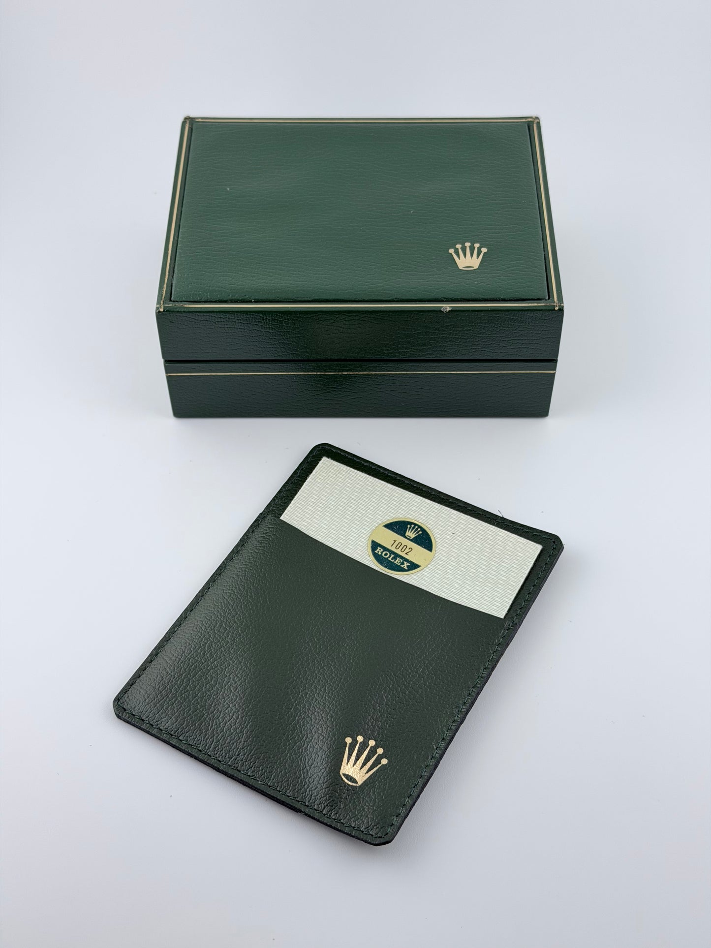 Rolex Oyster Perpetual Automatic 1002 - Rare Grey Ghost Dial - Box and Papers