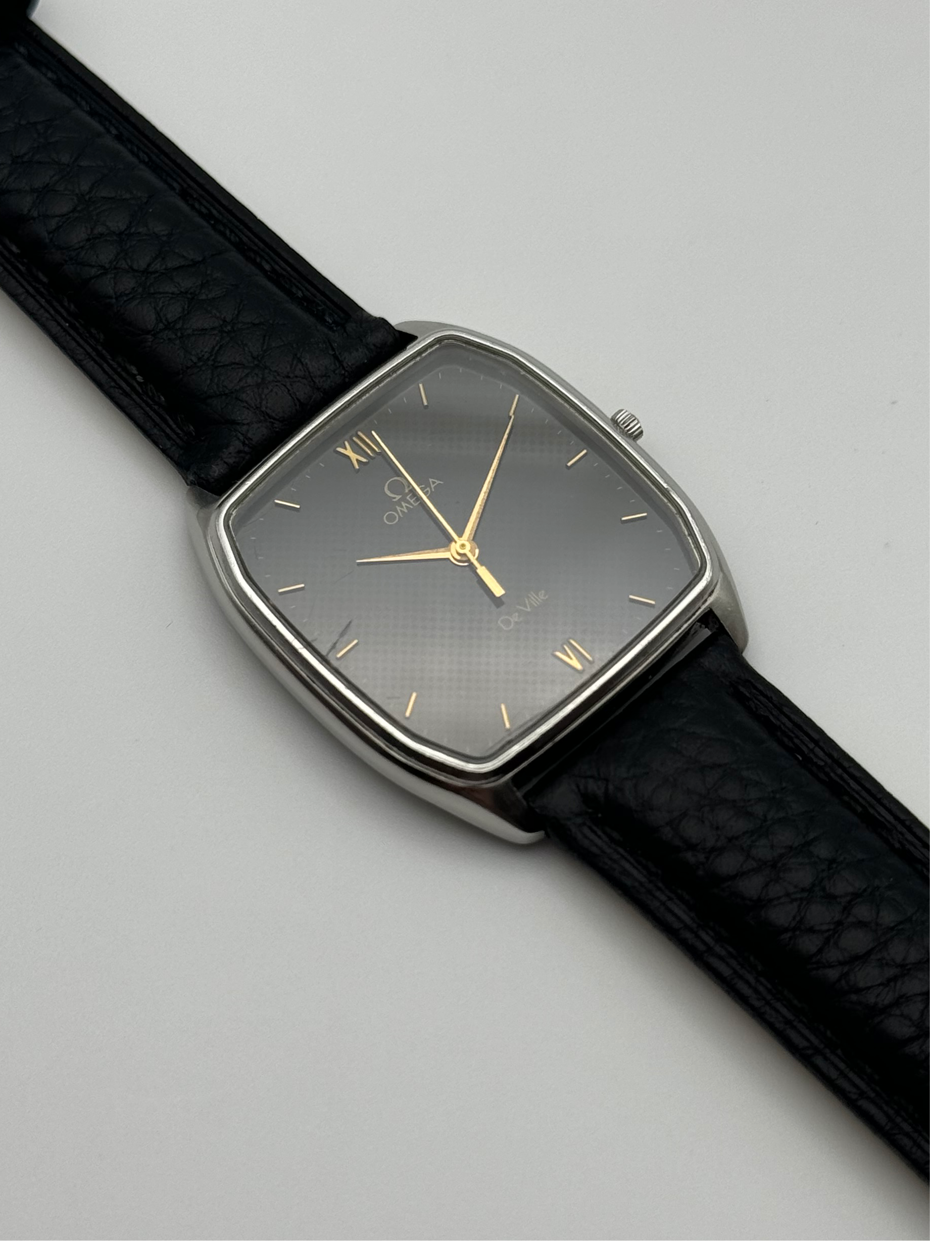 Omega DeVille Tank Quartz 191.0182 – The Wrist Watcher Omega DeVille Tank Quartz 191.0182 – The Wrist Watcher