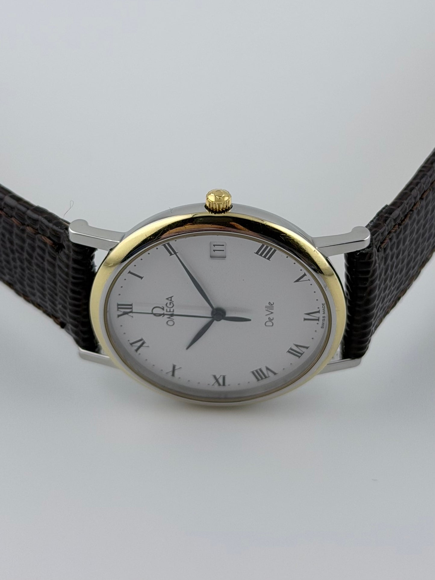 Omega De Ville Quartz - 18ct gold and steel - 196.2432