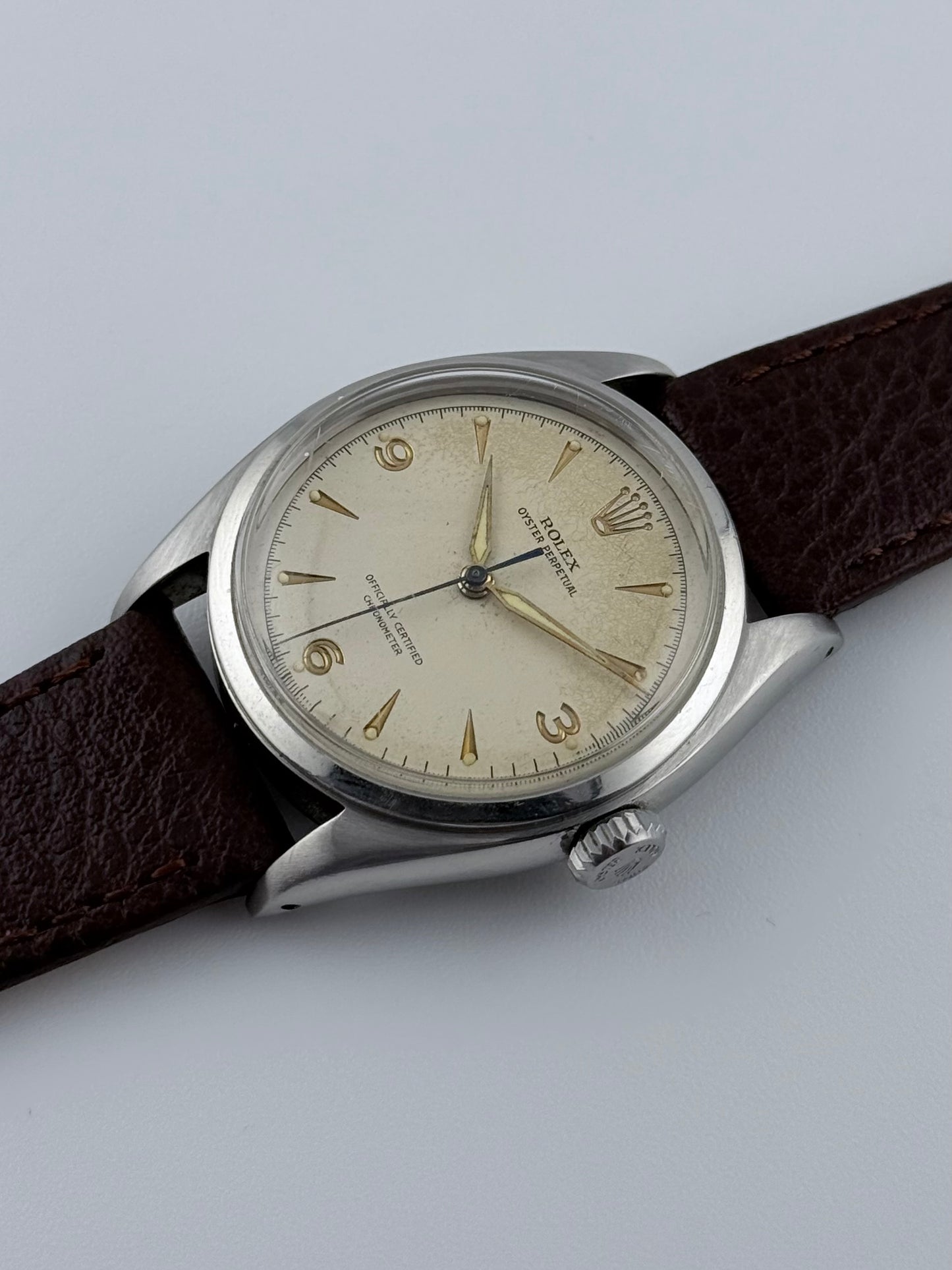 Rolex Oyster Perpetual Automatic Bubble Back - 6084 - Rare