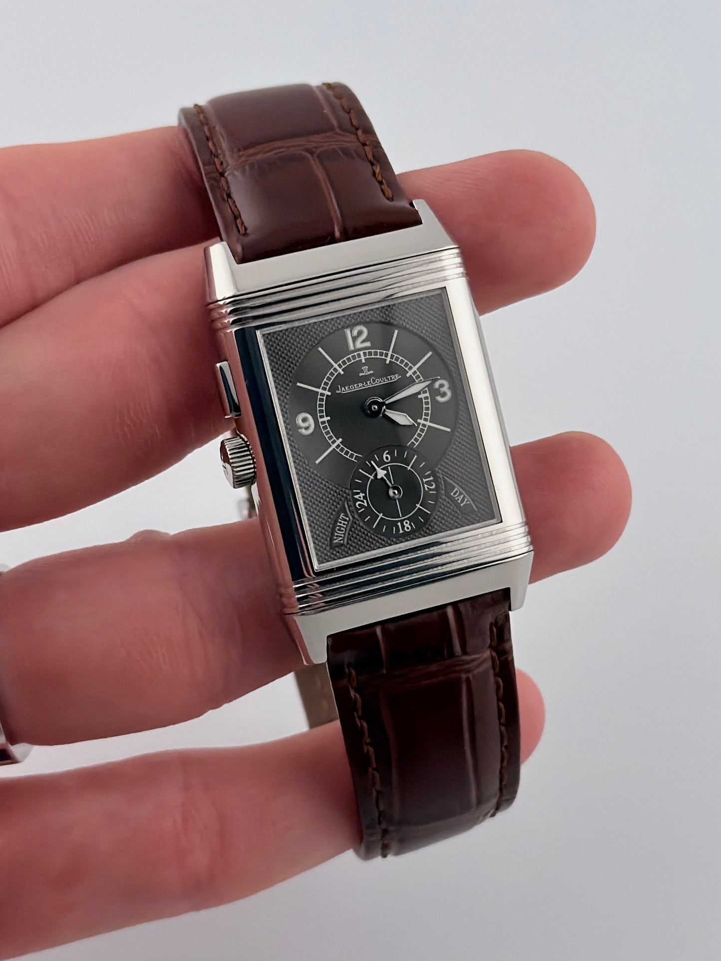 Jaeger LeCoultre Reverso Duoface Manual Wind - 272.8.54 - with Papers