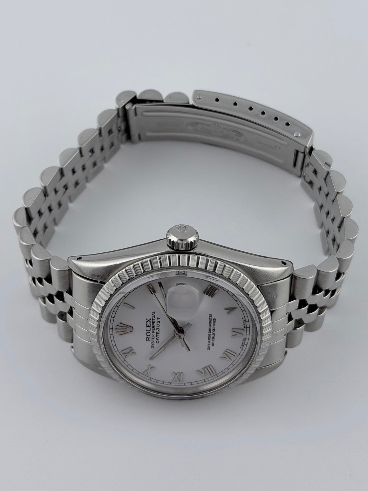 Rolex Datejust Oyster Perpetual - 16030 - Roman Numeral Dial - Original Box and Booklet