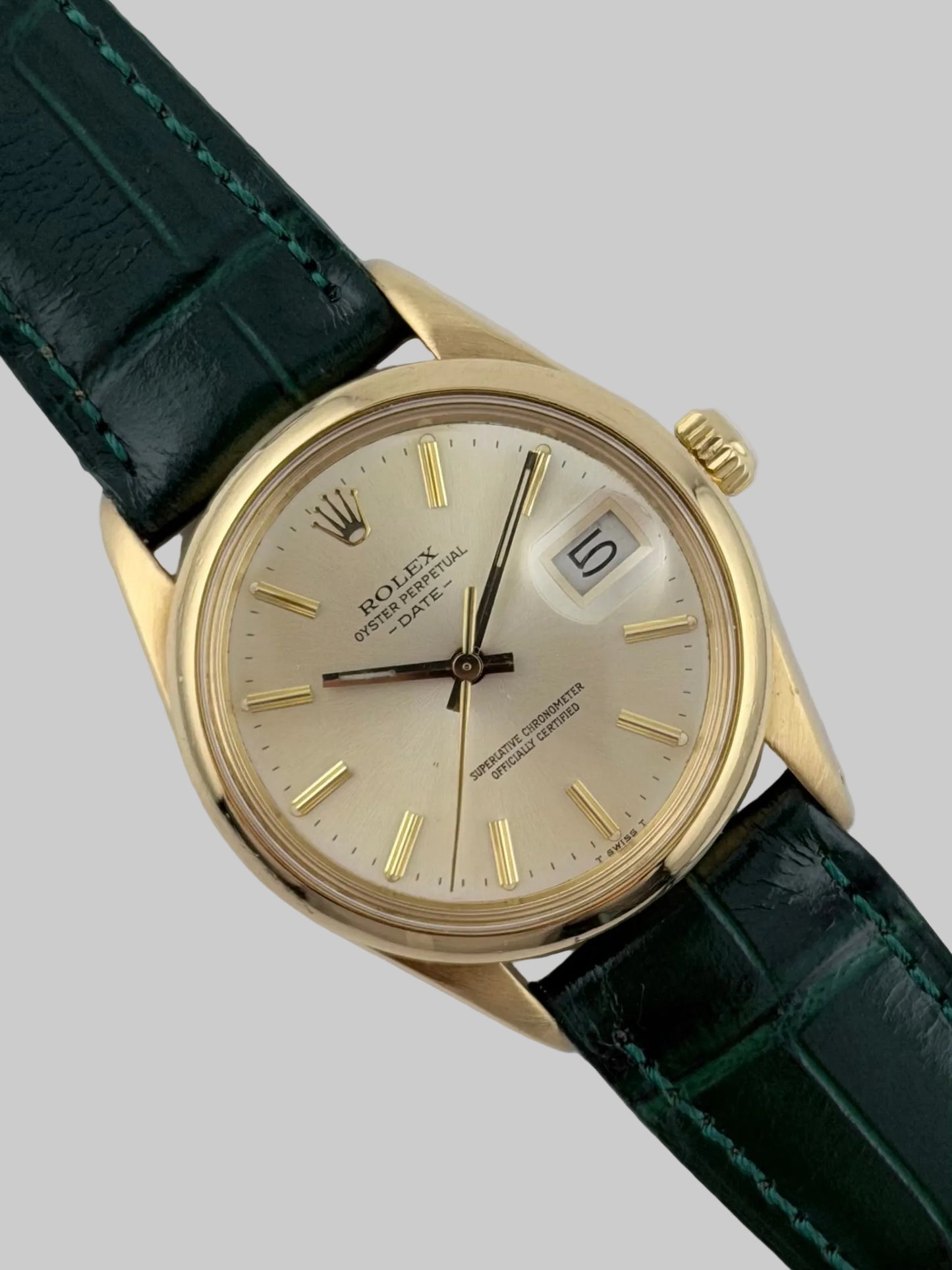 Rolex Oyster Perpetual Date Automatic - 1500/8 18kt Gold