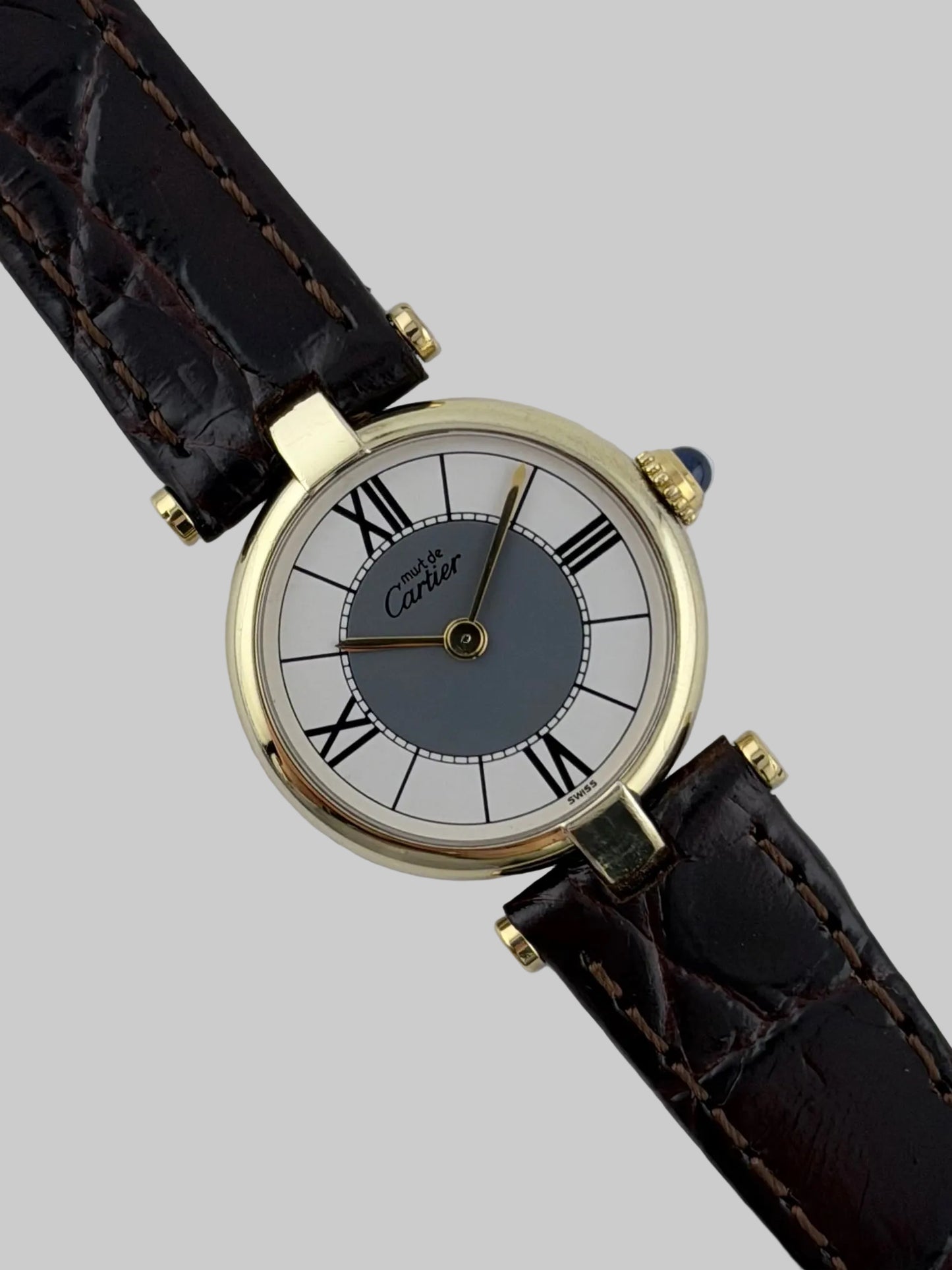 Cartier must de Vendome Quartz - 590004 - Two-tone Dial - Ladies